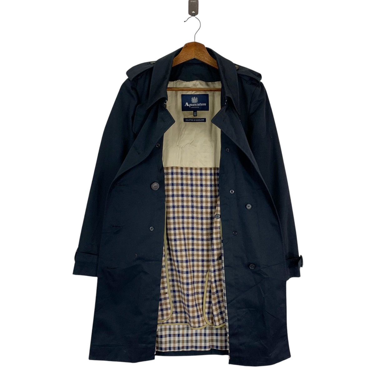 Aquascutum VINTAGE AQUASCUTUM TRENCH COAT WOMEN Size S / US 4 / IT 40 - 4 Thumbnail