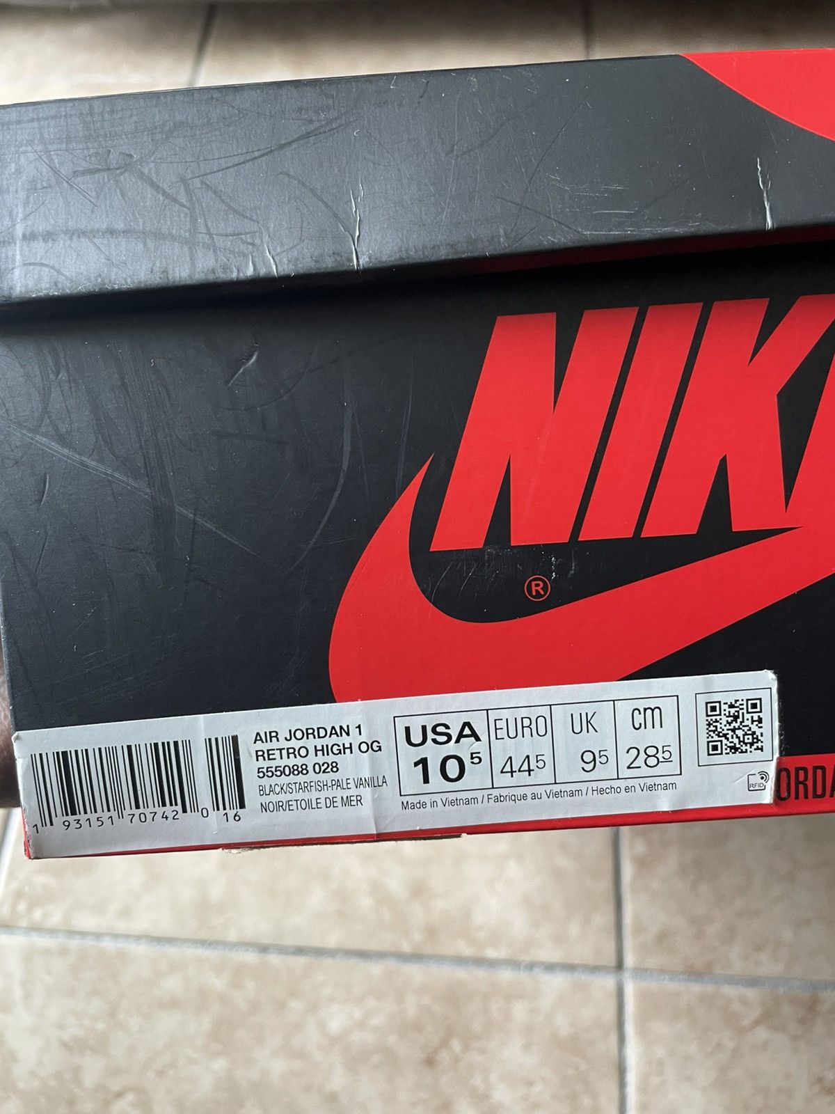 Jordan Brand AIR JORDAN 1 RETRO HIGH OG/ SHATTERED BACKBOARD 3.0 Size US 10.5 / EU 43-44 - 7 Thumbnail