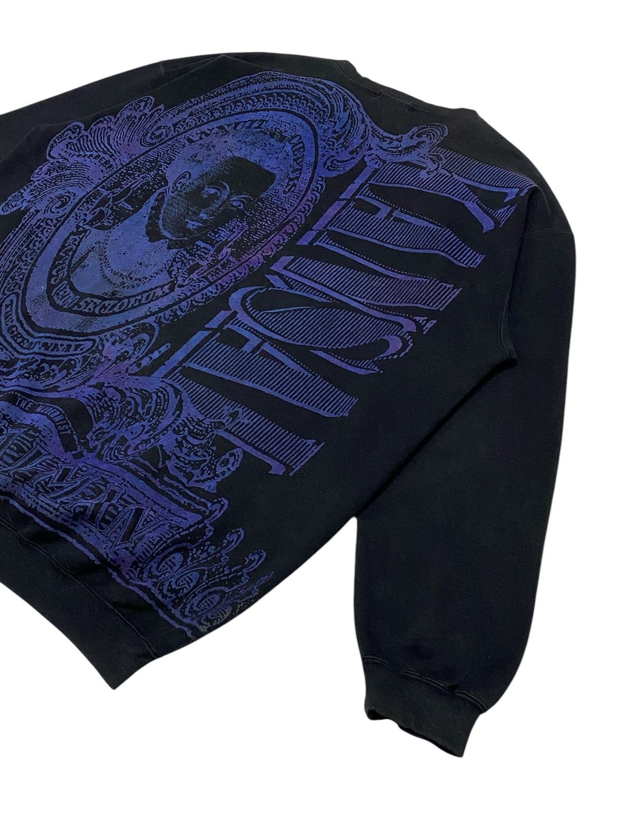 Kansai Yamamoto × Vintage Vintage 90s Kansai Man Over Print Sweatshirt Size US XL / EU 56 / 4 - 17 Thumbnail