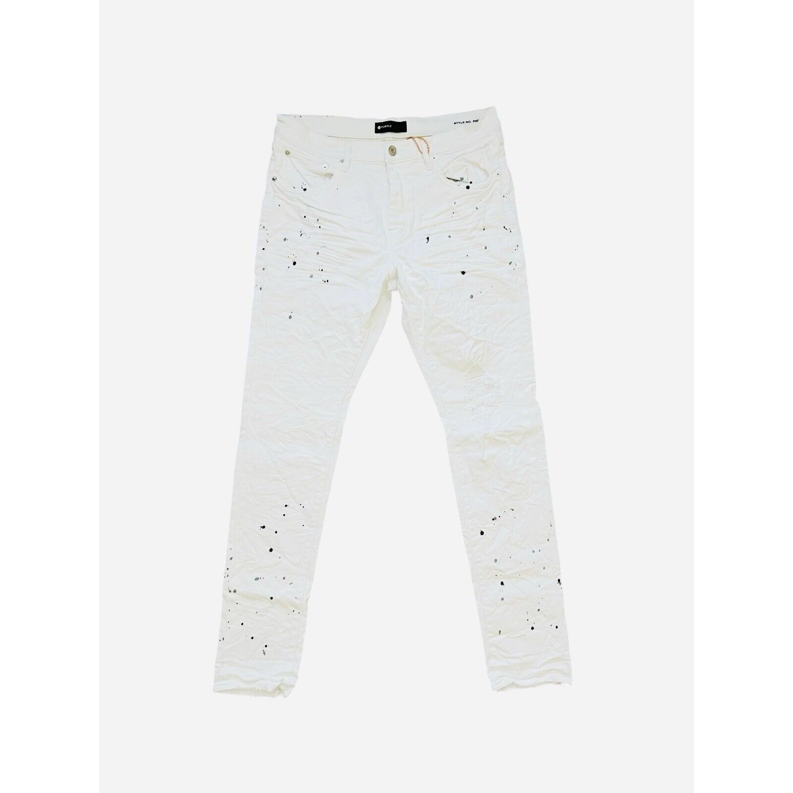 Purple × Purple Brand Purple Brand Jeans Mens Slim Fit White P001 Size 31/30 Size US 31 - 7 Thumbnail