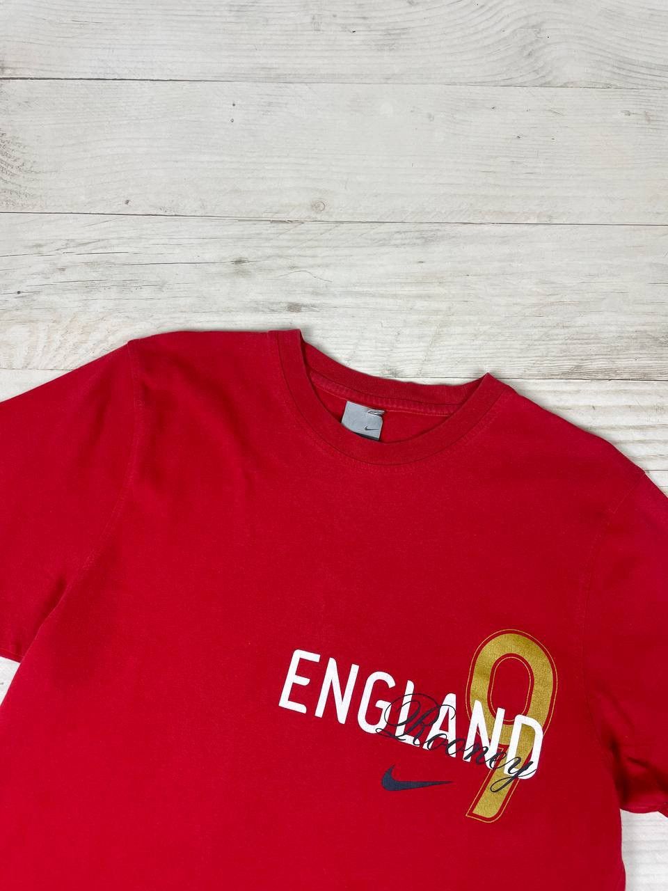Nike Vintage Nike England Rooney #9 T Shirt Soccer Football Size US M / EU 48-50 / 2 - 3 Thumbnail