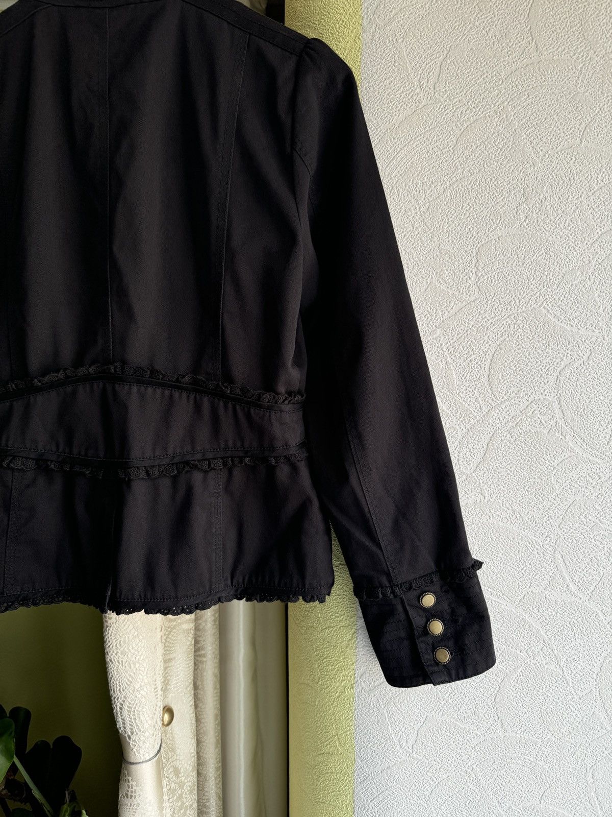 Hysteric Glamour 00s Military Napoleon Bohemian Jacket PPFM Style Avantgarde Size S / US 4 / IT 40 - 11 Thumbnail