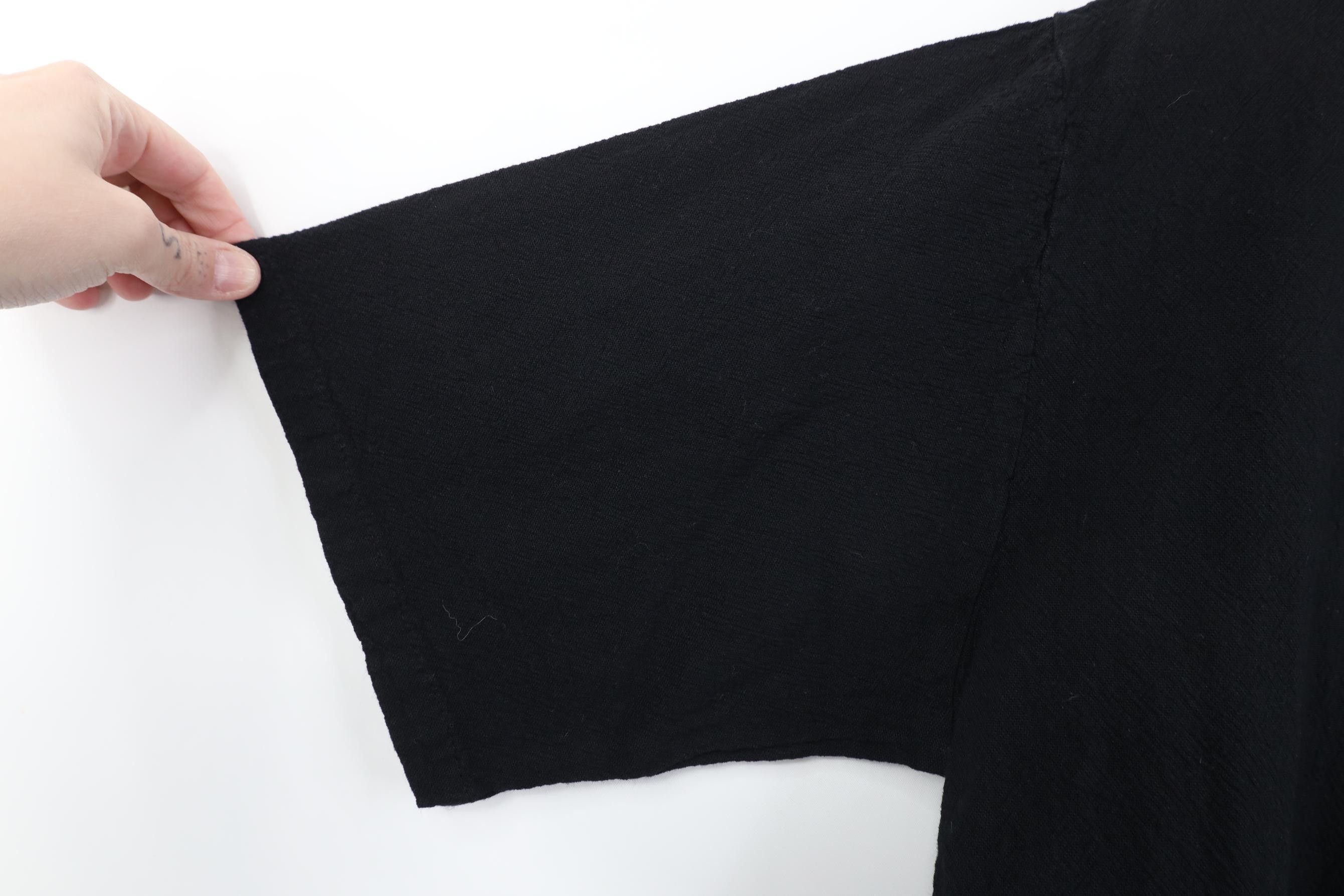 Vintage Vintage 90s Streetwear Button Down Polo Shirt Black USA Size US M / EU 48-50 / 2 - 6 Thumbnail