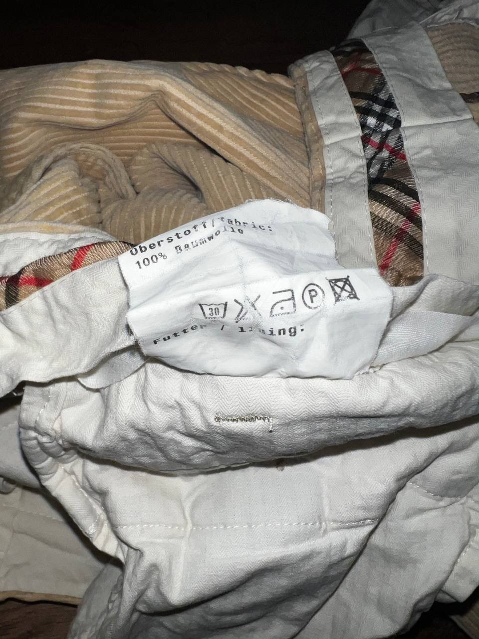 Burberry × Vintage Vintage pants Burberry corduroy y2k baggy fit Size US 38 / EU 54 - 11 Thumbnail