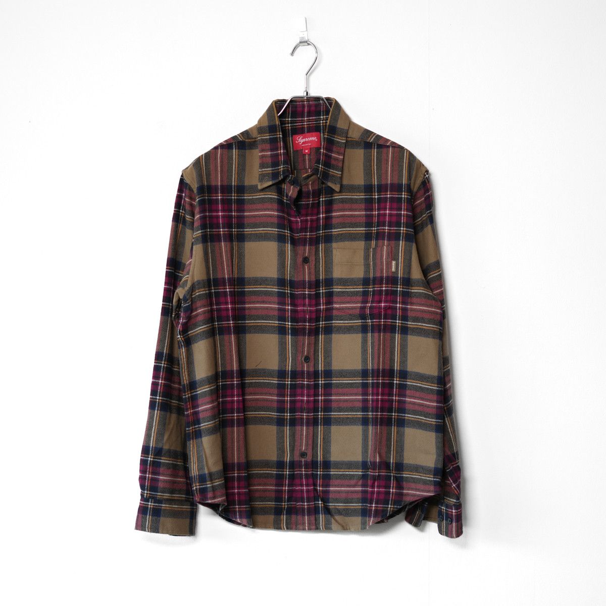 Supreme SUPREME SS2019 TARTAN FLANNEL SHIRT M Size US M / EU 48-50 / 2 - 1 Thumbnail