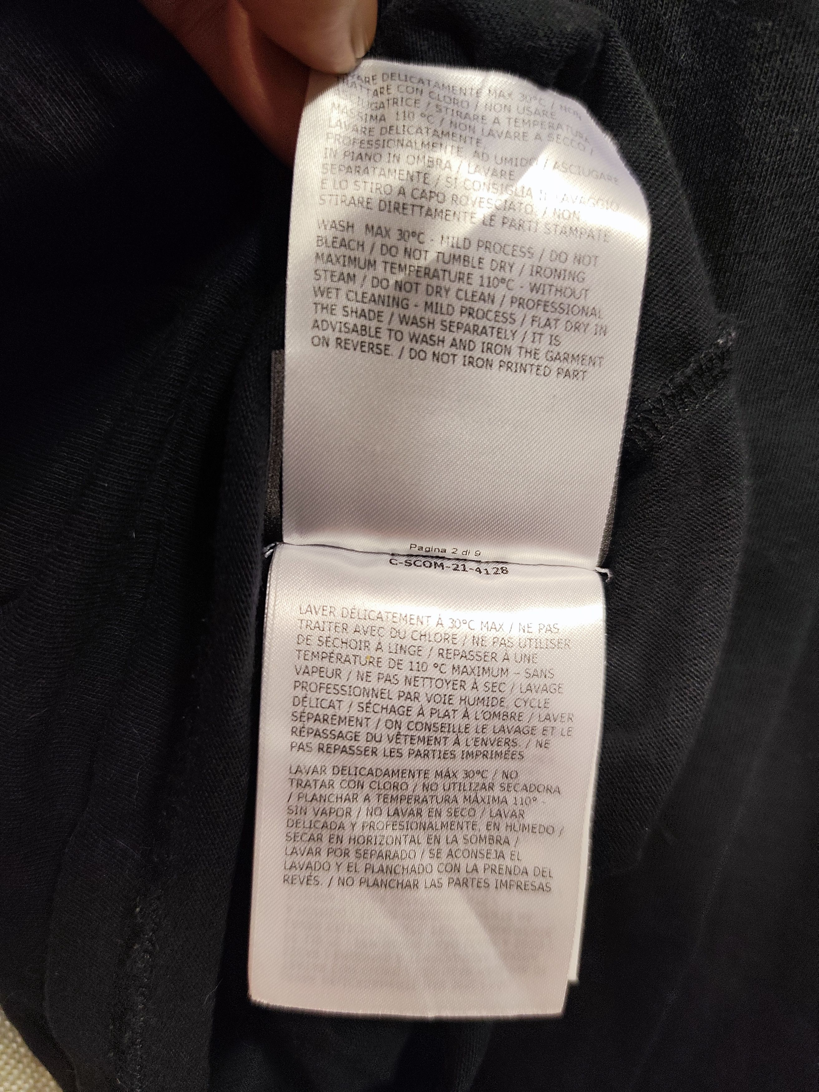 Fragment Design × Lewis Leathers × Moncler Moncler x Fragment tee Size US M / EU 48-50 / 2 - 11 Thumbnail