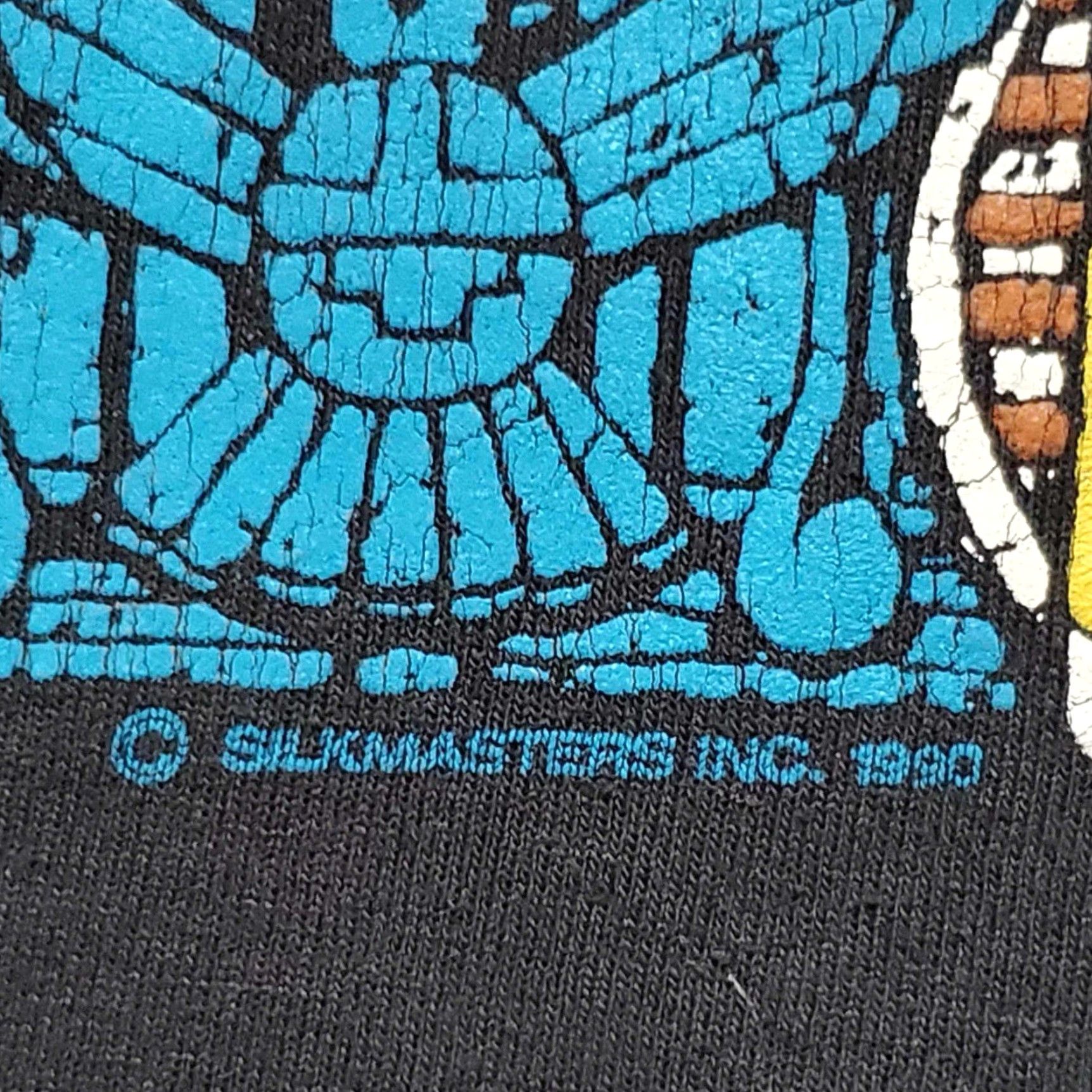 Vintage Vintage 90’s Nature T Shirt Single Stitch Silkmasters INC 1990 Eagle M Usa Made Screen Stars Best Unisex Adults Short Sleeve Black M Size US M / EU 48-50 / 2 - 3 Thumbnail