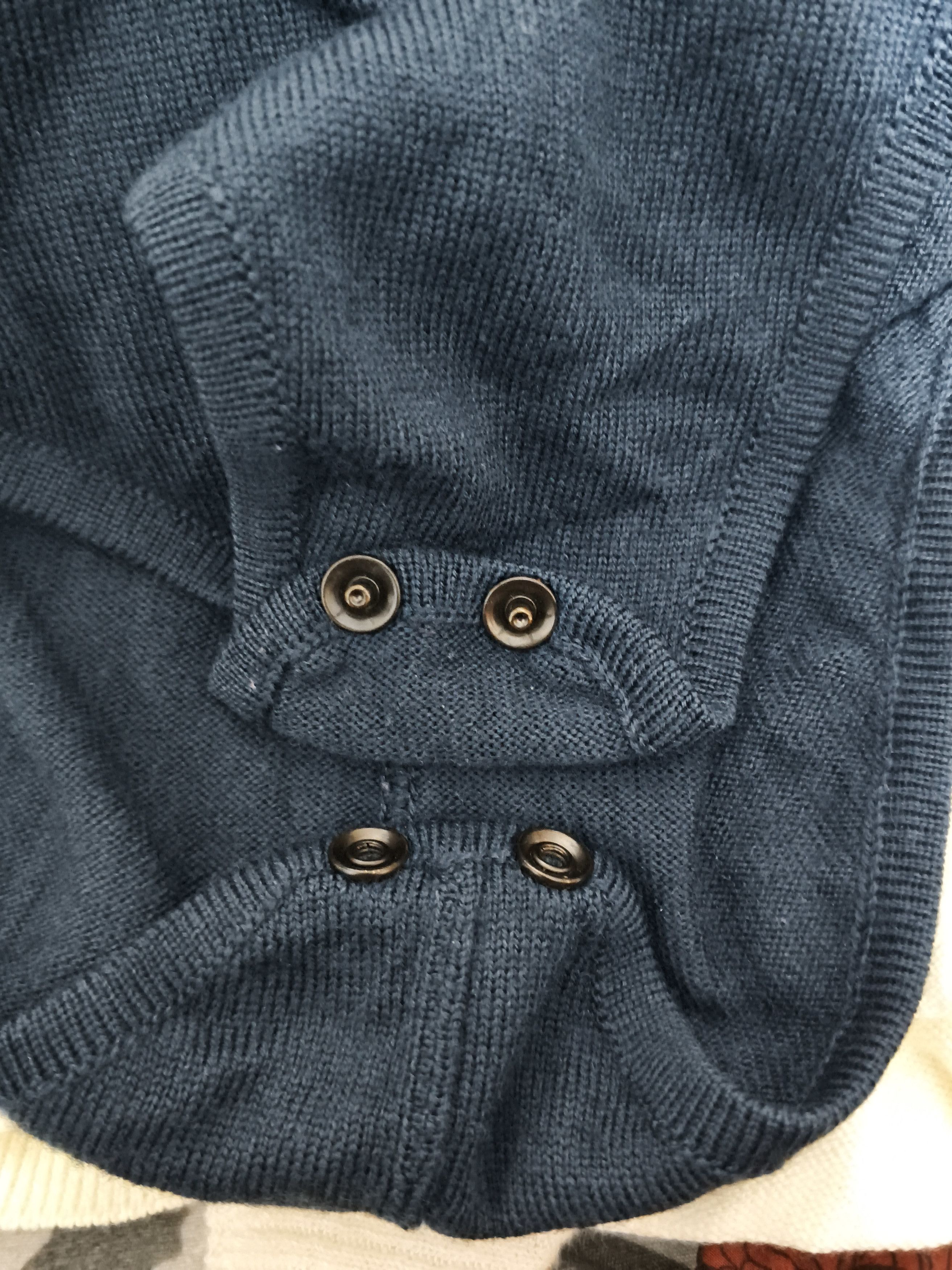 Alaia 🔥Alaia Navy Puff Sleeved wool bodysuit🔥 Size S / US 4 / IT 40 - 8 Thumbnail