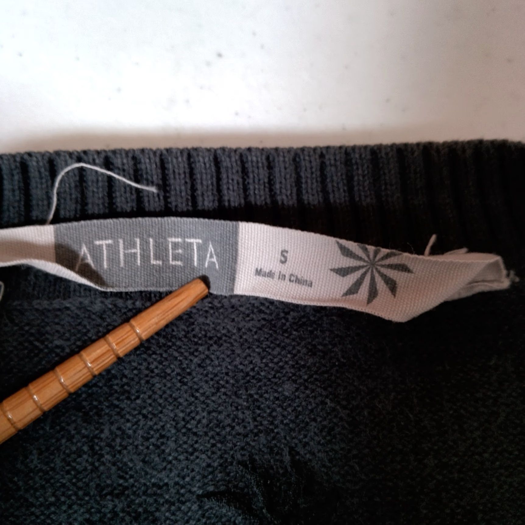 Athleta Athleta Sweater Women Small Slim Thermal Ribbed Knit Snap Organic Cotton Gray Size S / US 4 / IT 40 - 4 Thumbnail
