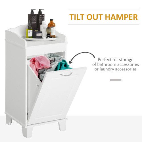 Designer × Homemade 31" Tilt Out Laundry Hamper, Free Standing Home Organizer Ha Size US L / EU 52-54 / 3 - 4 Thumbnail