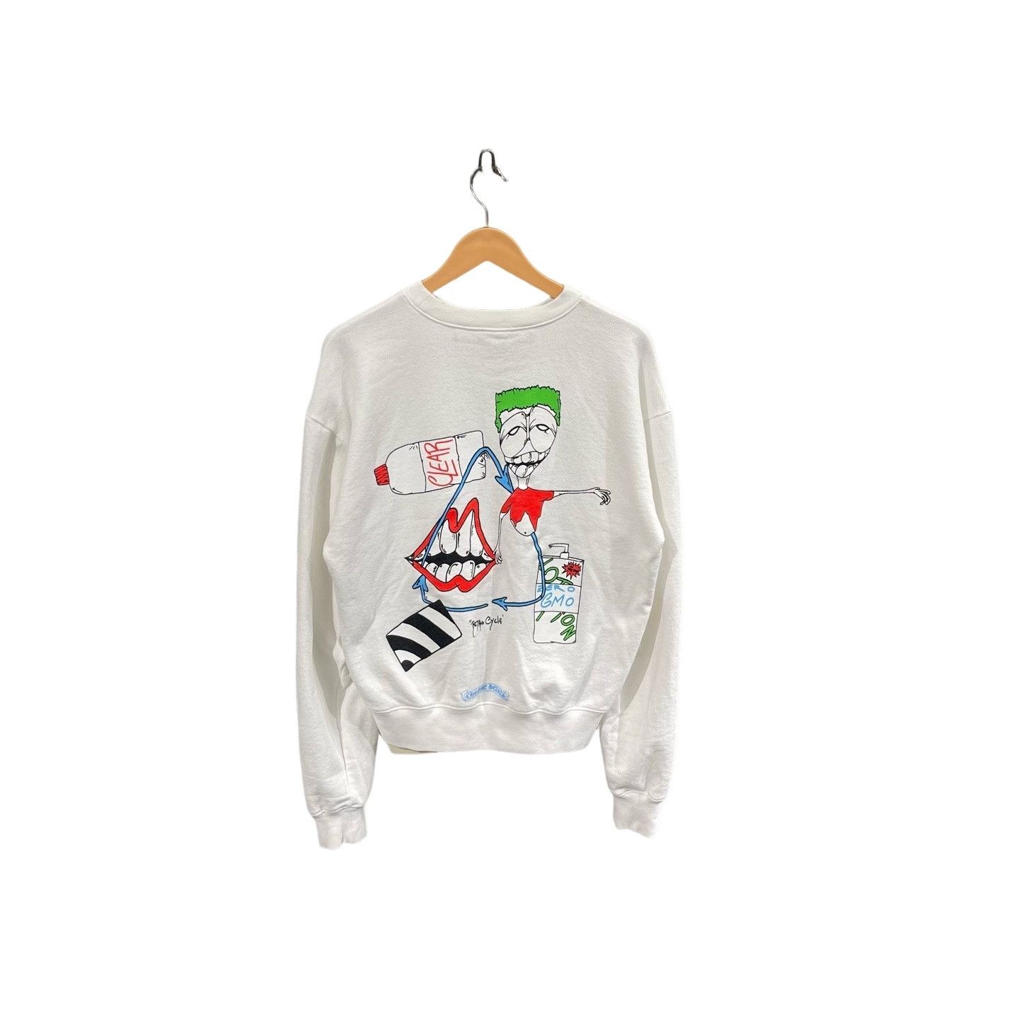Chrome Hearts Chrome Hearts Matty Boy Clear Sweatshirt XS Size US XS / EU 42 / 0 - 1 Thumbnail