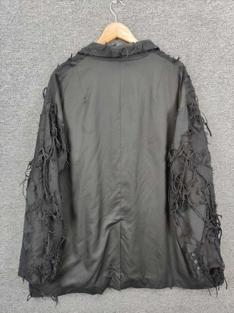 gomme Gomme Homme Maki Hiroshige Atelier Frayed Jacquard Jacket Size US M / EU 48-50 / 2 - 6 Thumbnail