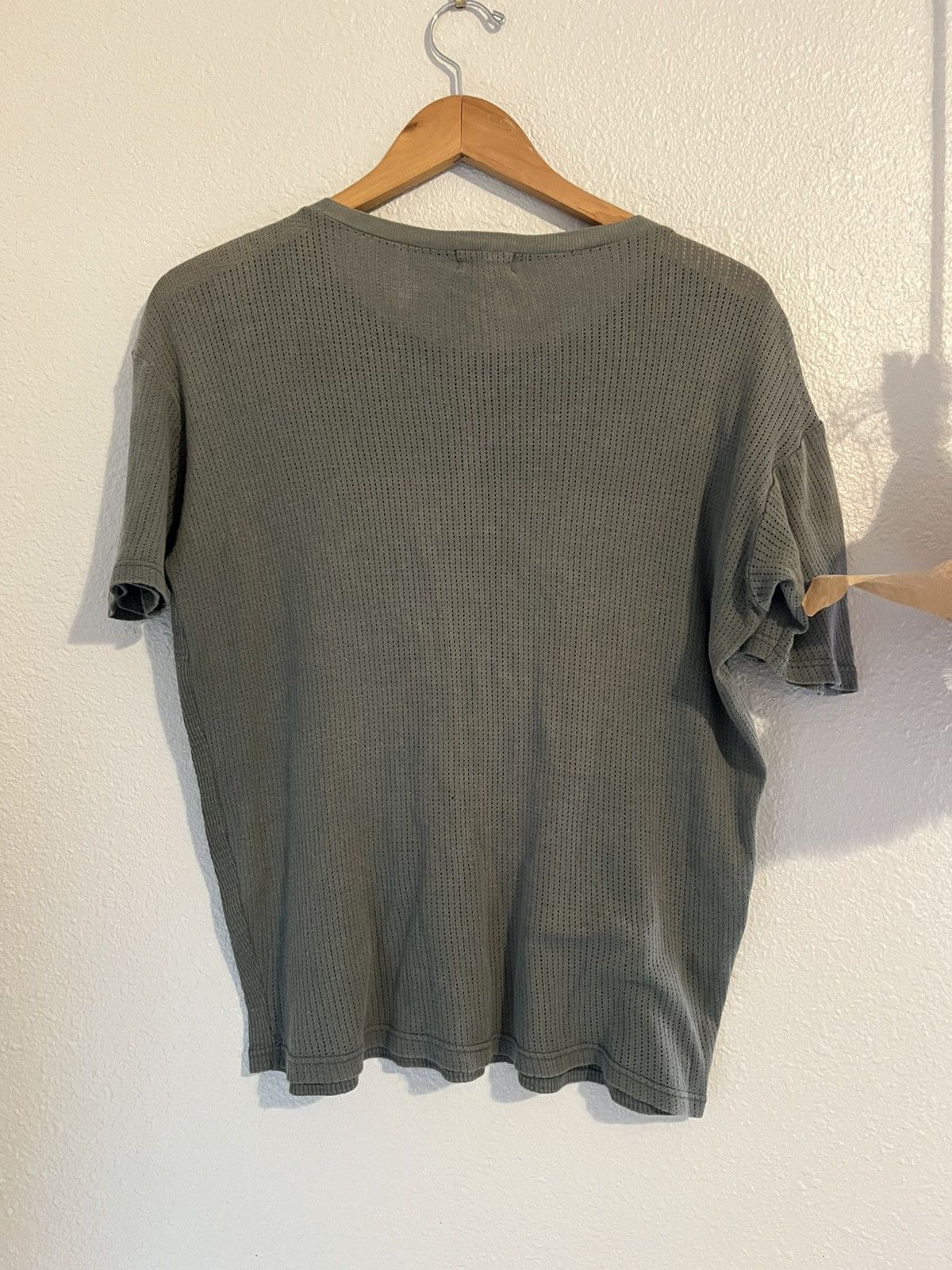 Helmut Lang helmut lang 1999 vintage waffle knit limited edition shirt Size US M / EU 48-50 / 2 - 3 Thumbnail