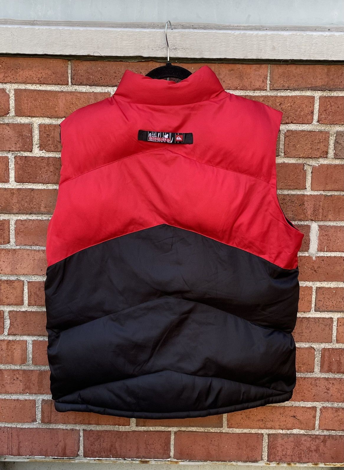 Quiksilver Vintage Y2k Quiksilver Surf Reversible Puffer Down Vest Size US L / EU 52-54 / 3 - 4 Thumbnail