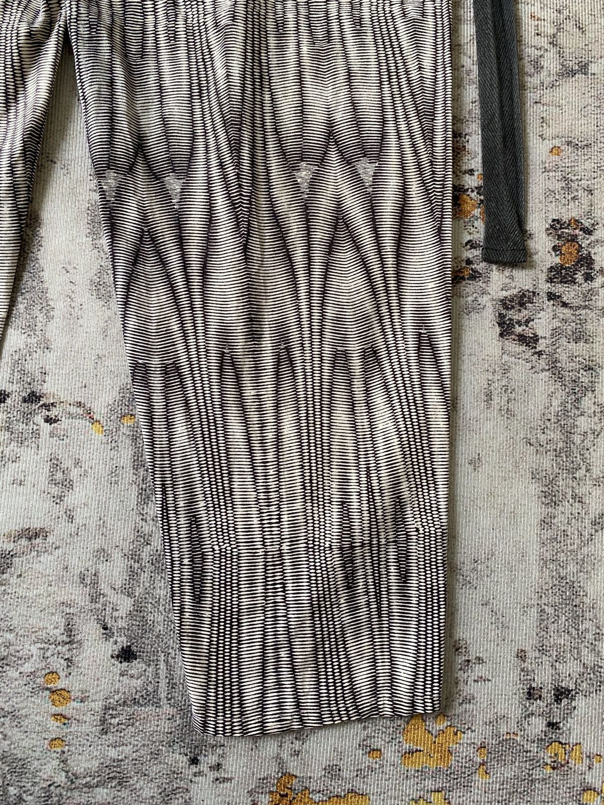 Japanese Brand Junko Koshino Artist Life Zebra Design Pant Size US 36 / EU 52 - 13 Thumbnail