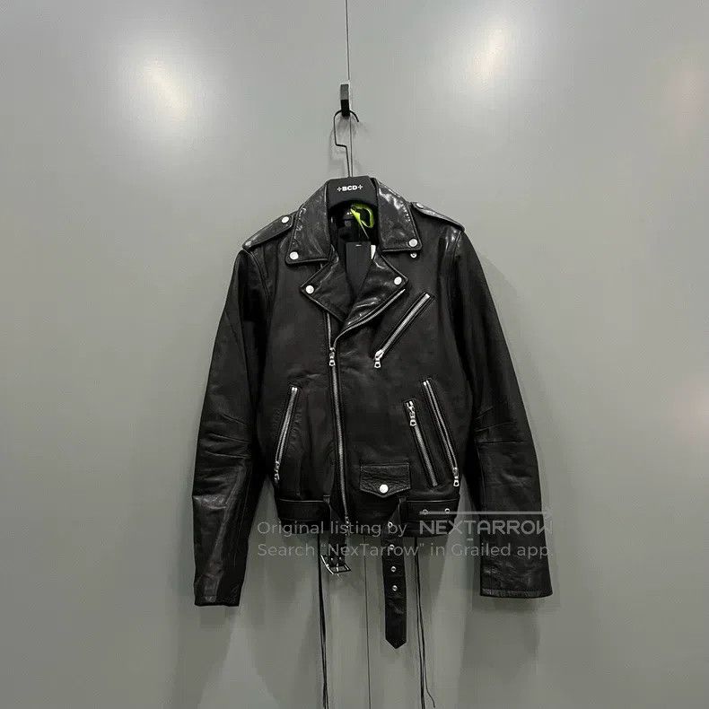 Amiri Amiri Size L Multi-zipper motorcycle leather coat Size US L / EU 52-54 / 3 - 1 Thumbnail