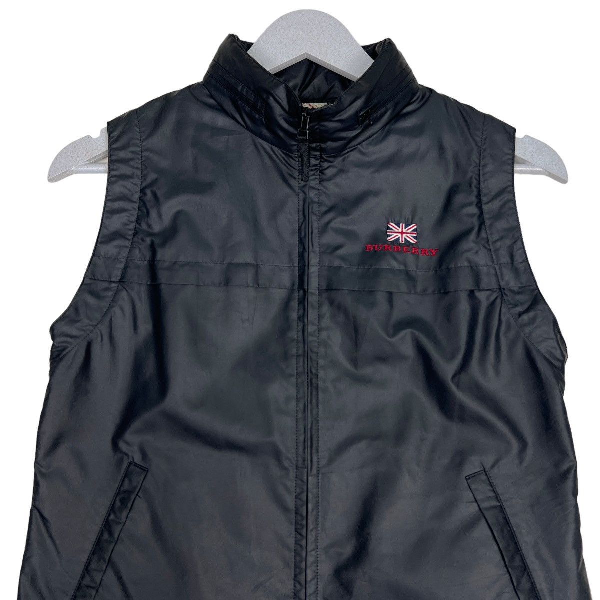 Burberry 🔥 BURBERRY BLACK NYLON VEST Size US XS / EU 42 / 0 - 3 Thumbnail