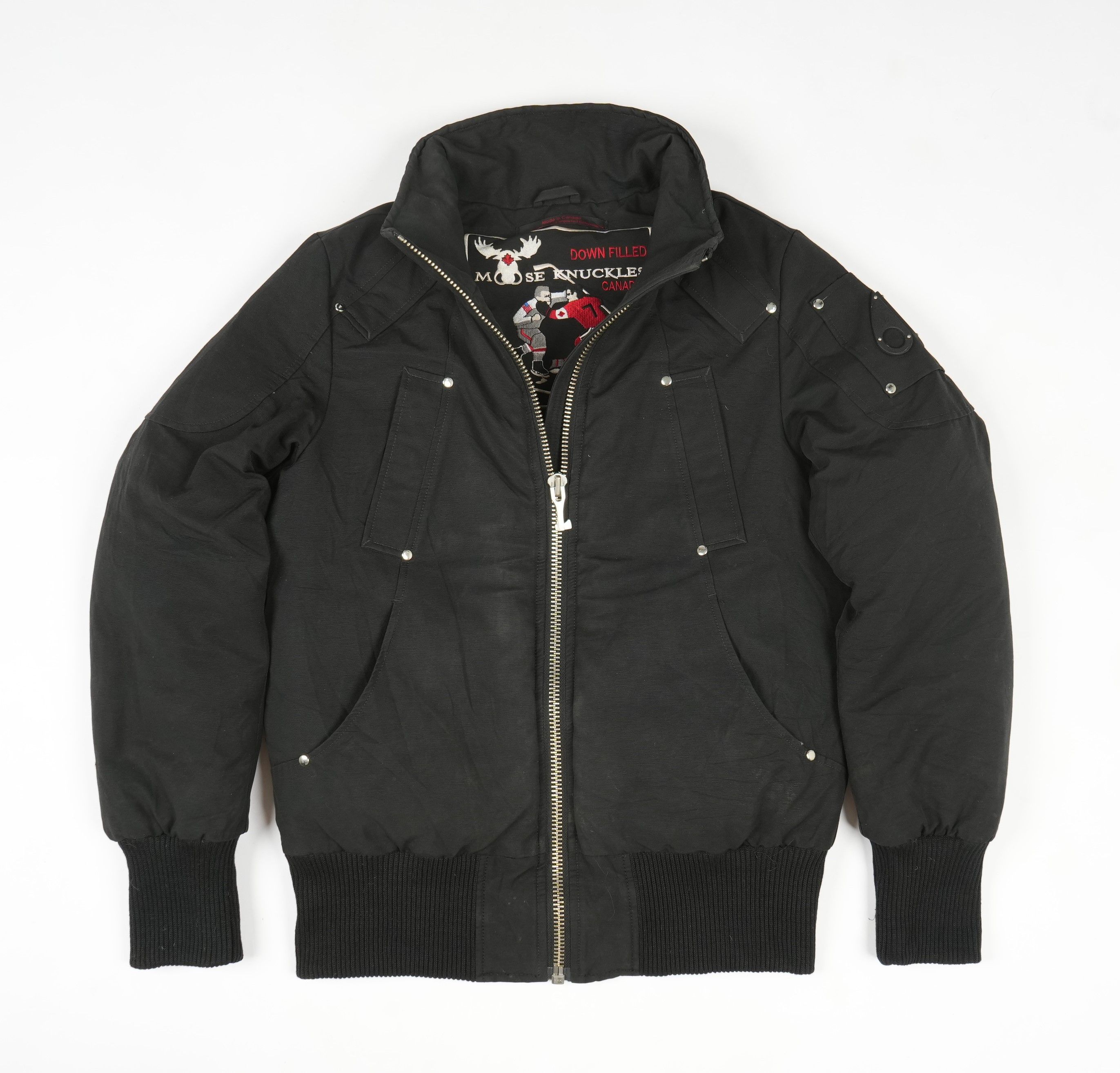 Moose Knuckles Moose Knuckles Ballistic Bomber Jacket Size US M / EU 48-50 / 2 - 1 Thumbnail