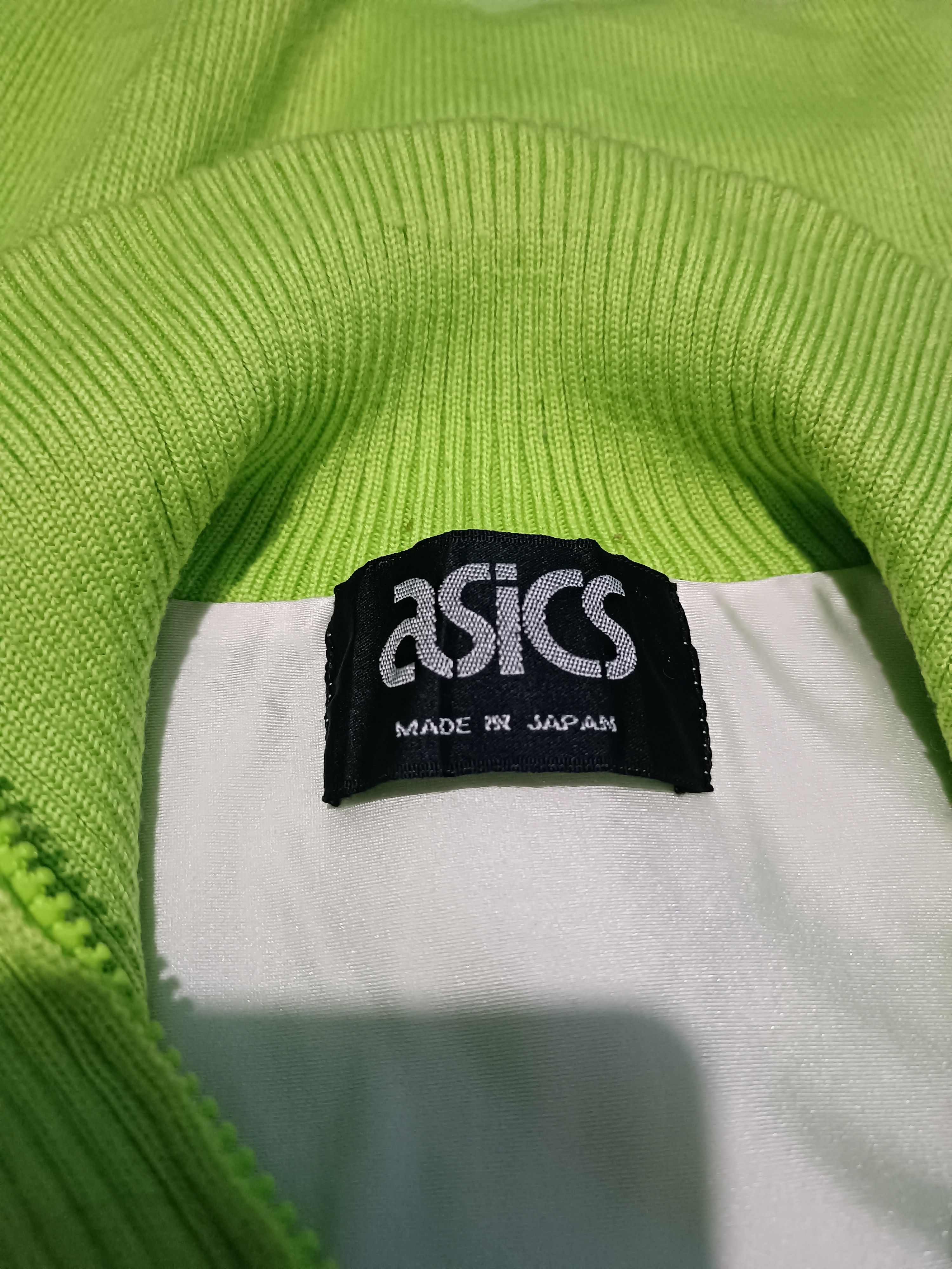 Asics 90s Vintage Asics Half Zip Knit Sweater Size US M / EU 48-50 / 2 - 8 Thumbnail