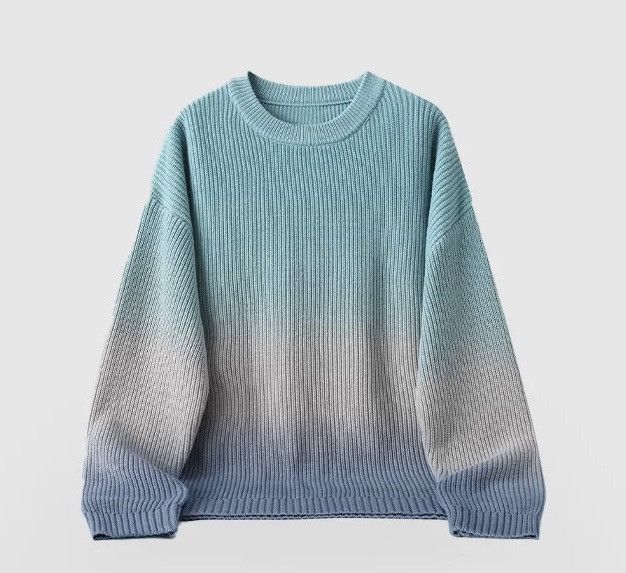 Colorflow Fade-effect Knitted Sweater