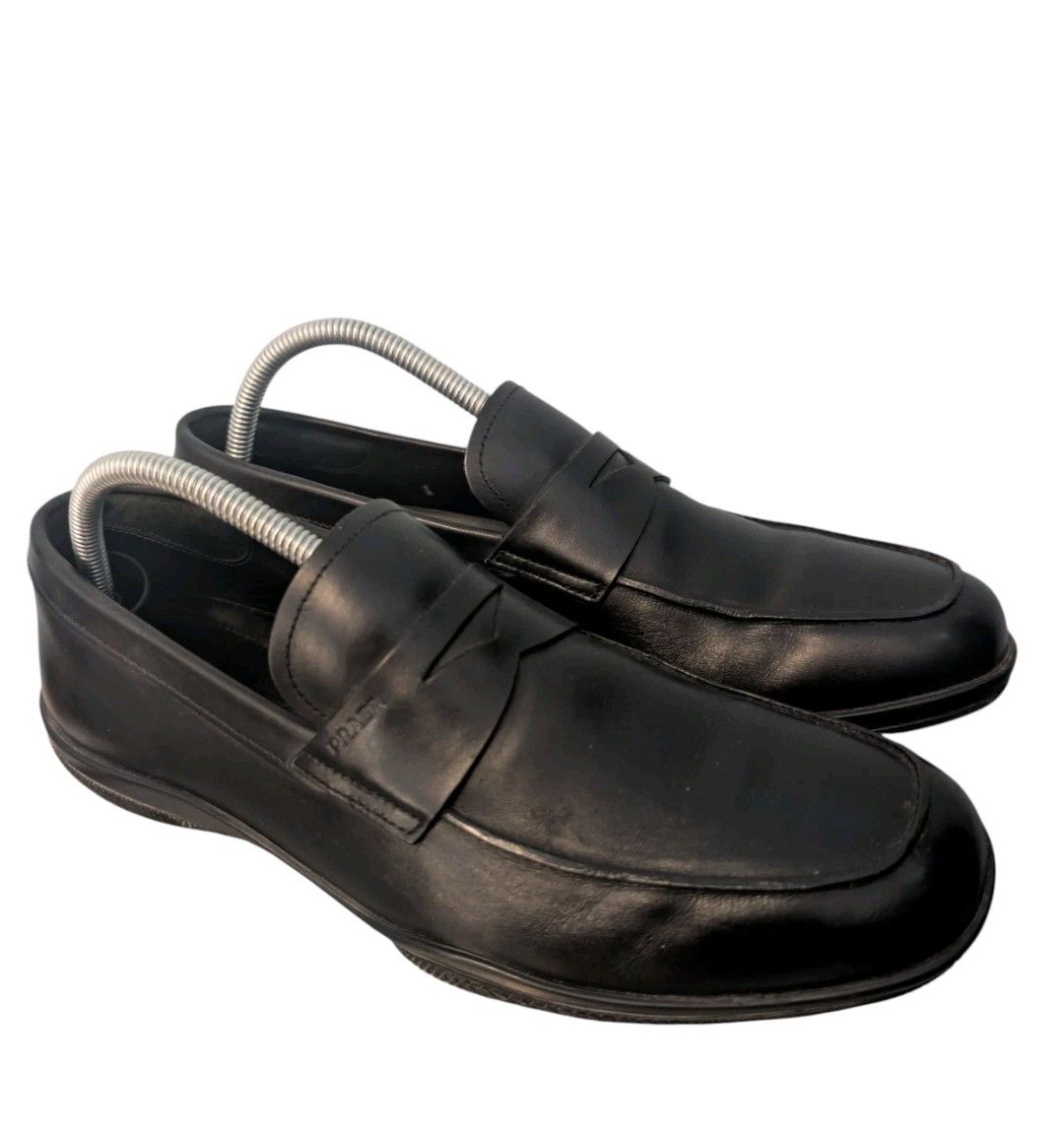 Prada Leather Loafers Size US 8 / EU 41 - 2 Thumbnail