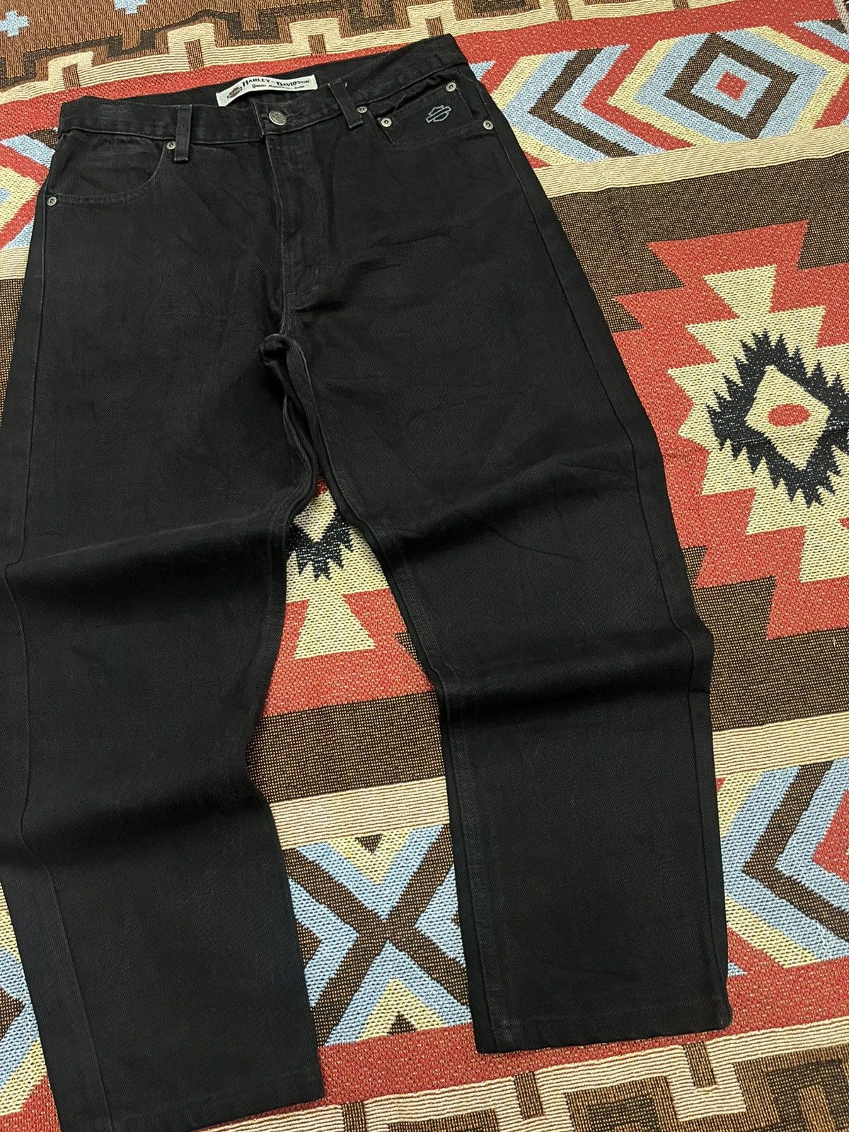 Harley Davidson 💀Harley Davidson Motor Cycles Jeans💀 Size US 32 / EU 48 - 3 Thumbnail