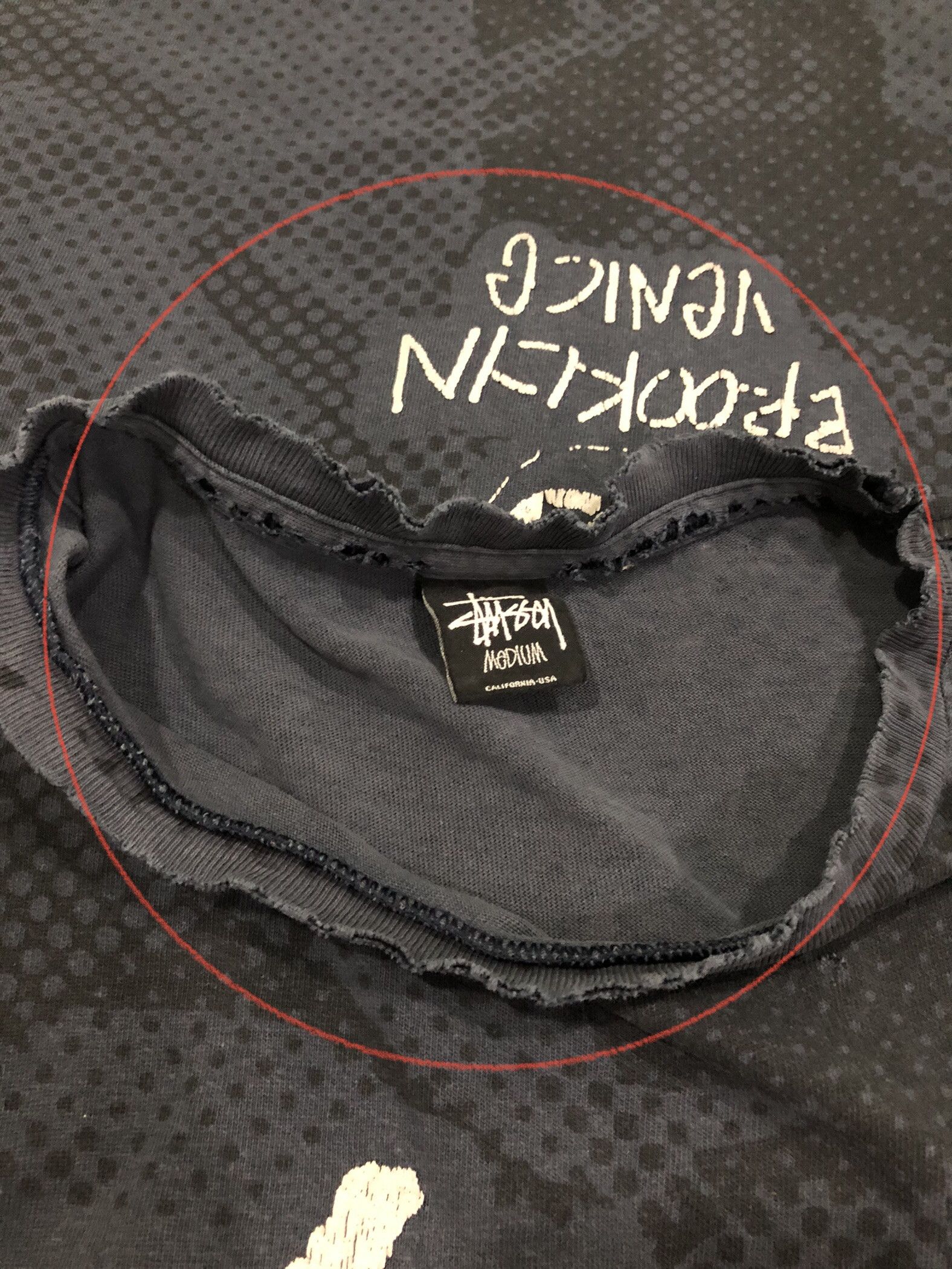 Stussy Authentic Stüssy Cities Shirt - Grunge / Distressed Look Size US M / EU 48-50 / 2 - 4 Thumbnail