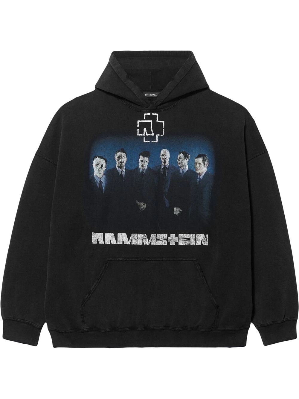 image of Balenciaga Rammstein Limited Edition Hoodie in Black, Men's (Size XS)