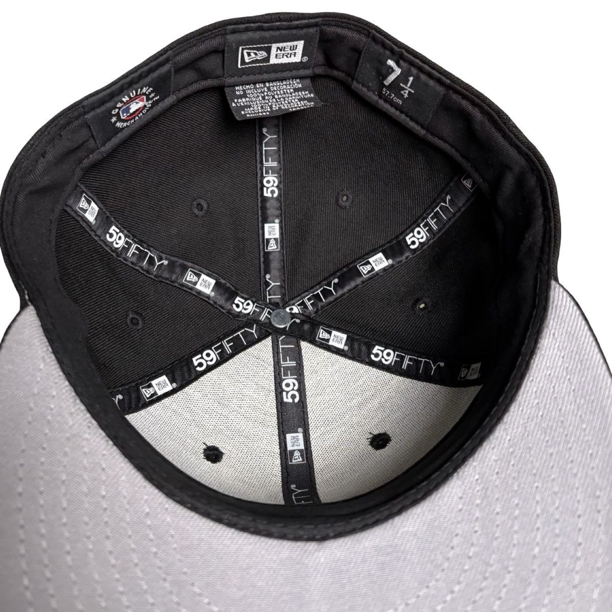 Other New Era NY Yankees New York Snapback Cap Black Size 7 1/4 Size ONE SIZE - 5 Thumbnail