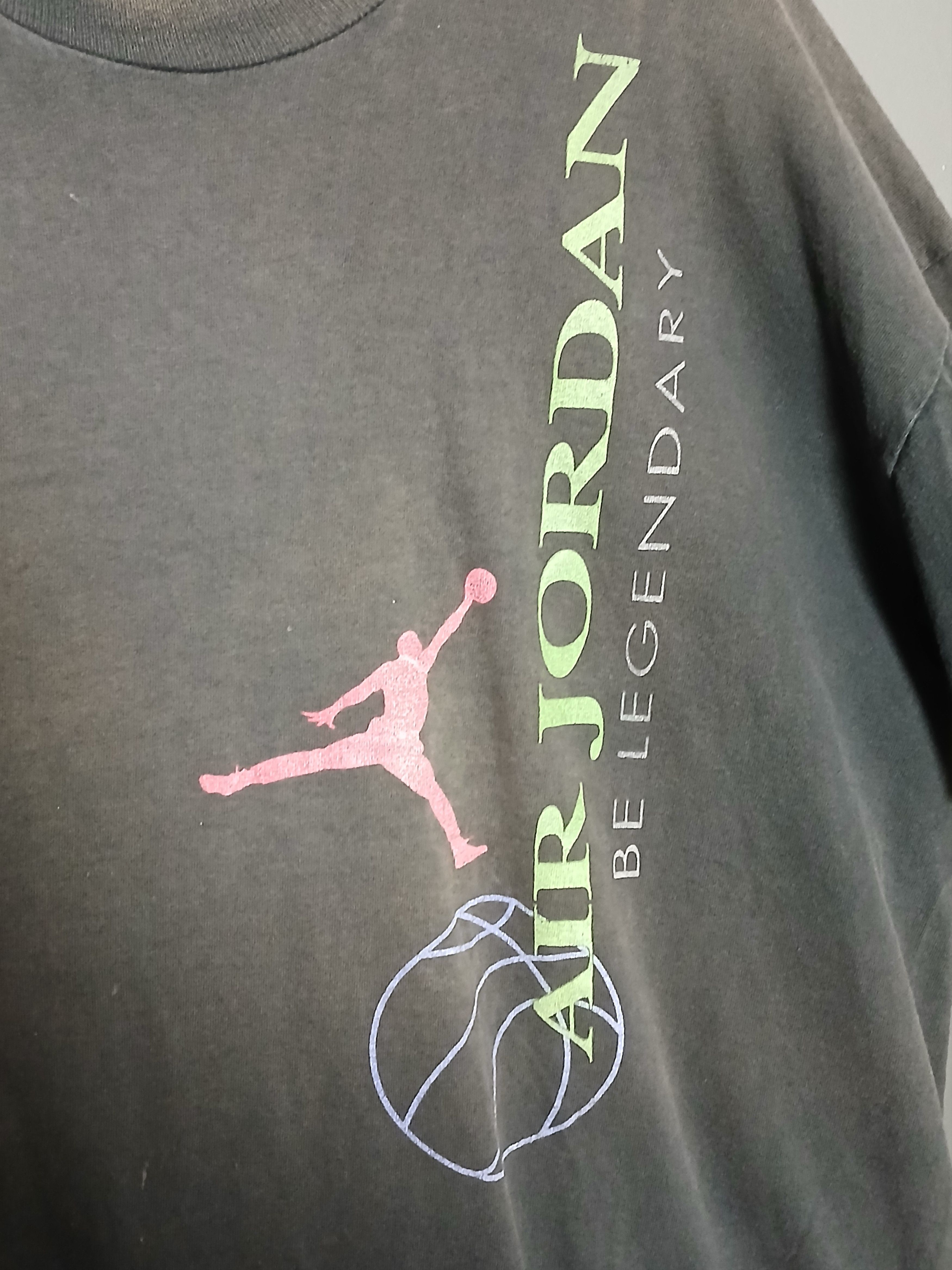 Nike Vintage Nike Air Jordan Single Stitch T-Shirt Size US XL / EU 56 / 4 - 3 Thumbnail