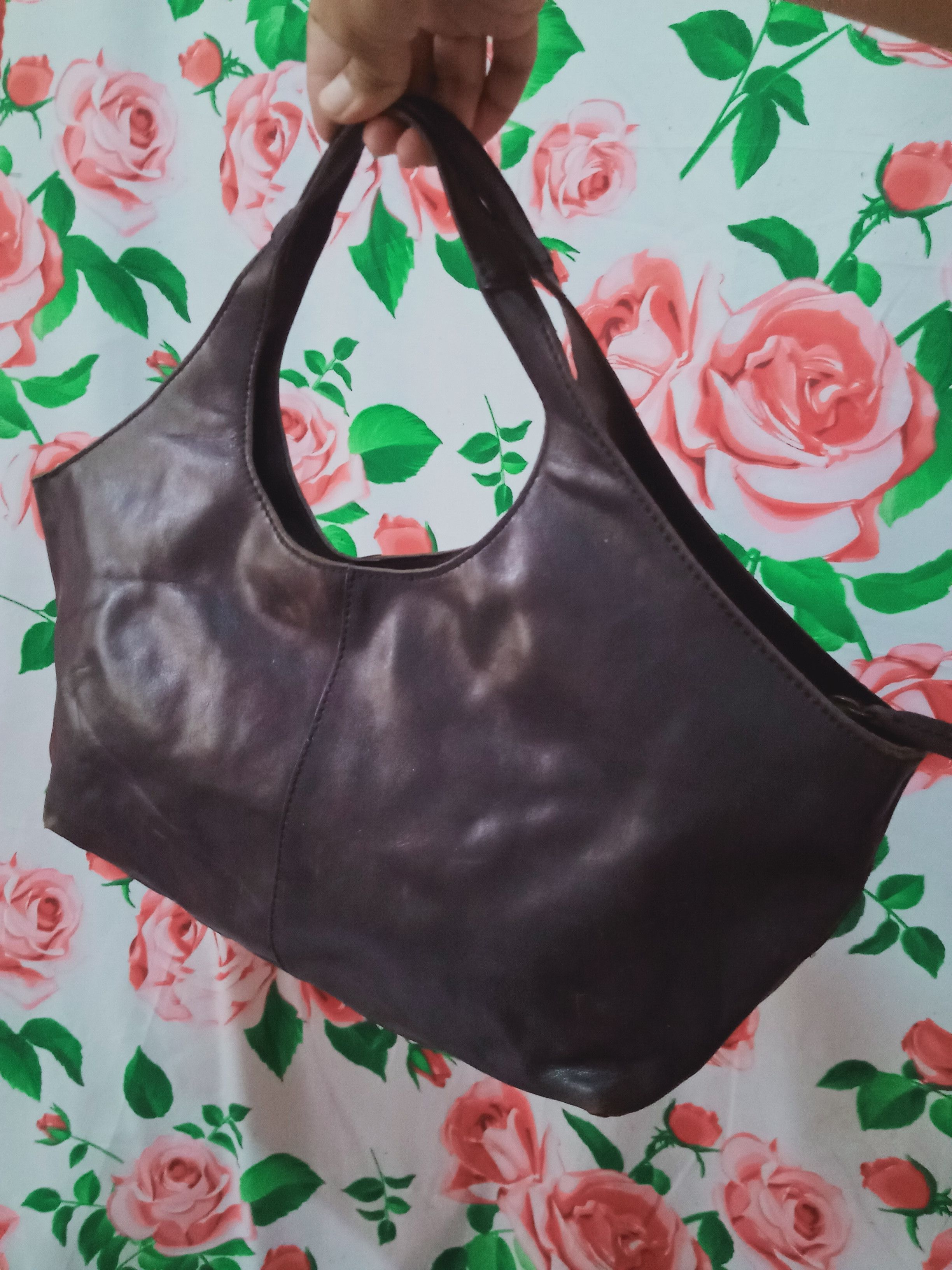 Issey Miyake Tsumori Chisato Issey Miyake Carry Patina Leather Bag Size ONE SIZE - 3 Thumbnail