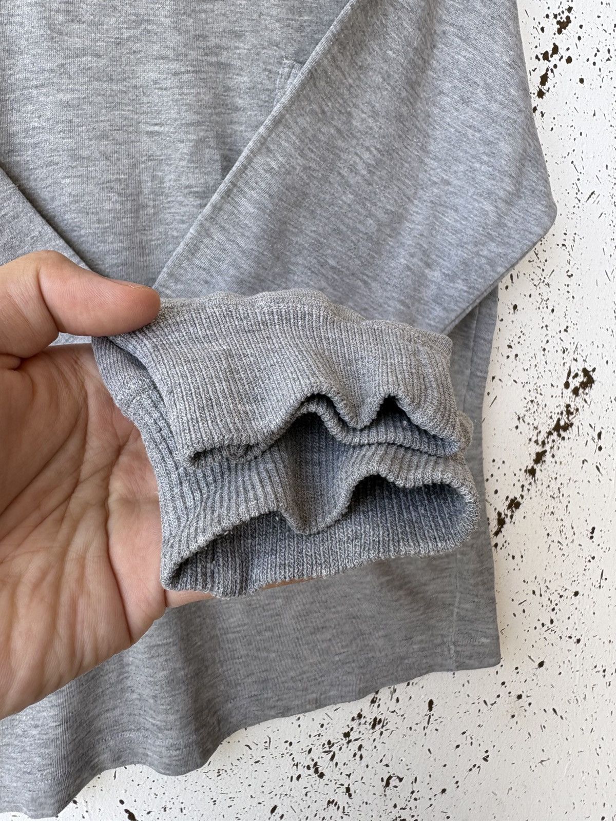 Yohji Yamamoto Vintage 90s Yohji Yamamoto Baggy Crewneck Sweatshirt Size US L / EU 52-54 / 3 - 4 Thumbnail