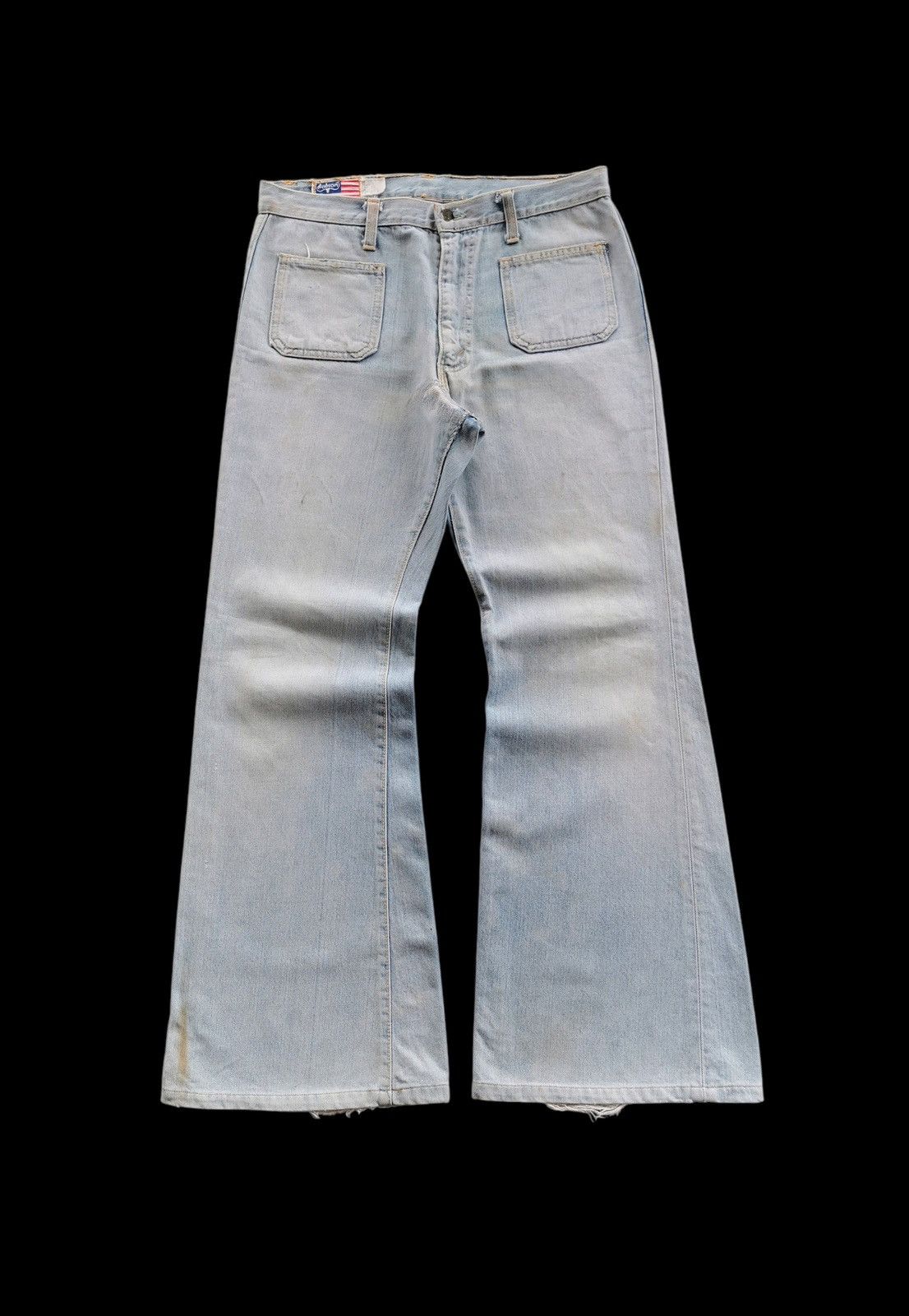 If Six Was Nine Vintage Bobson Flare Jeans Size 31 Size US 31 - 2 Thumbnail