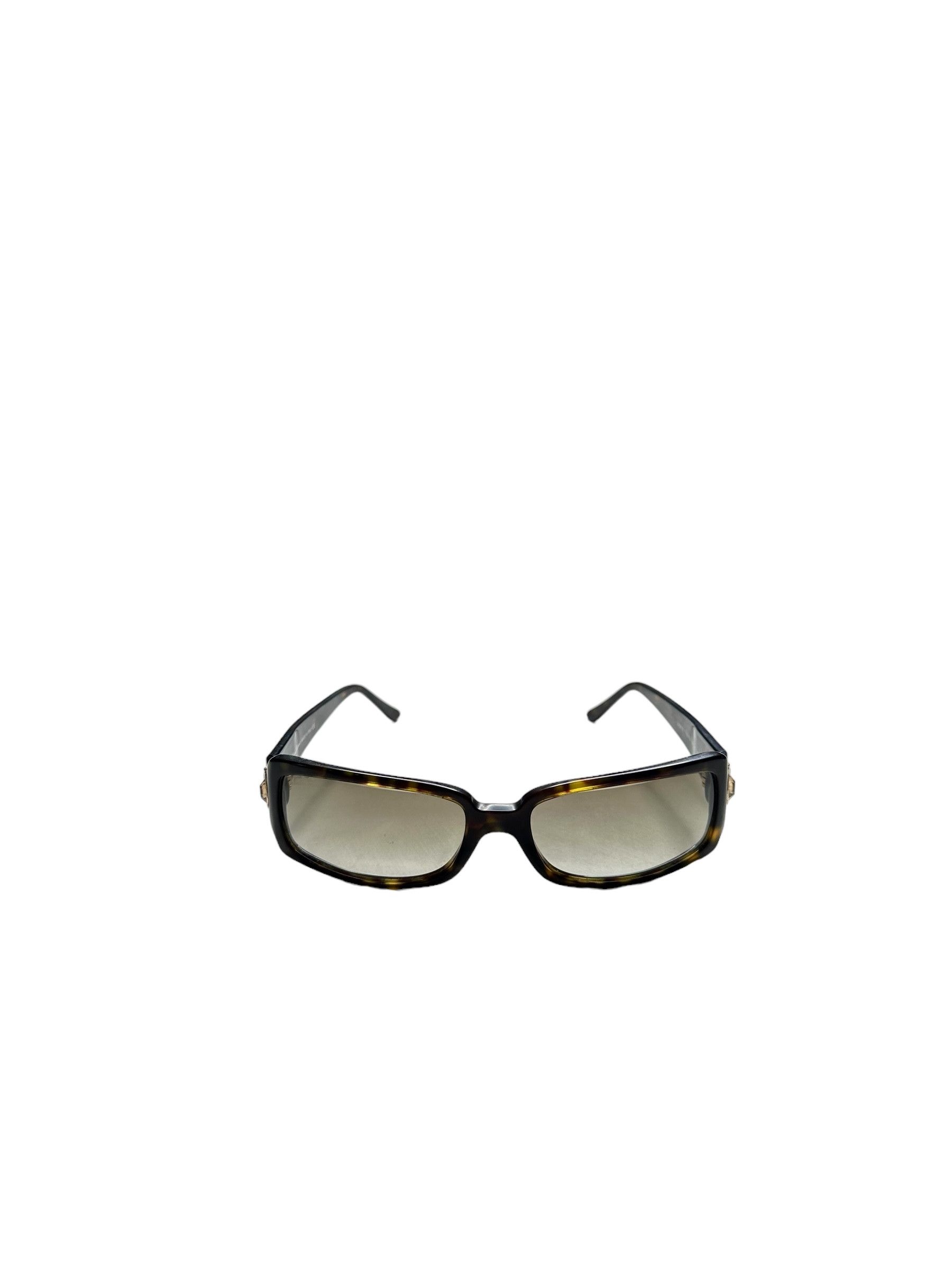 Salvatore Ferragamo Ferragamo Icon Logo Swarovski Stoned Sunglasses Size ONE SIZE - 5 Thumbnail