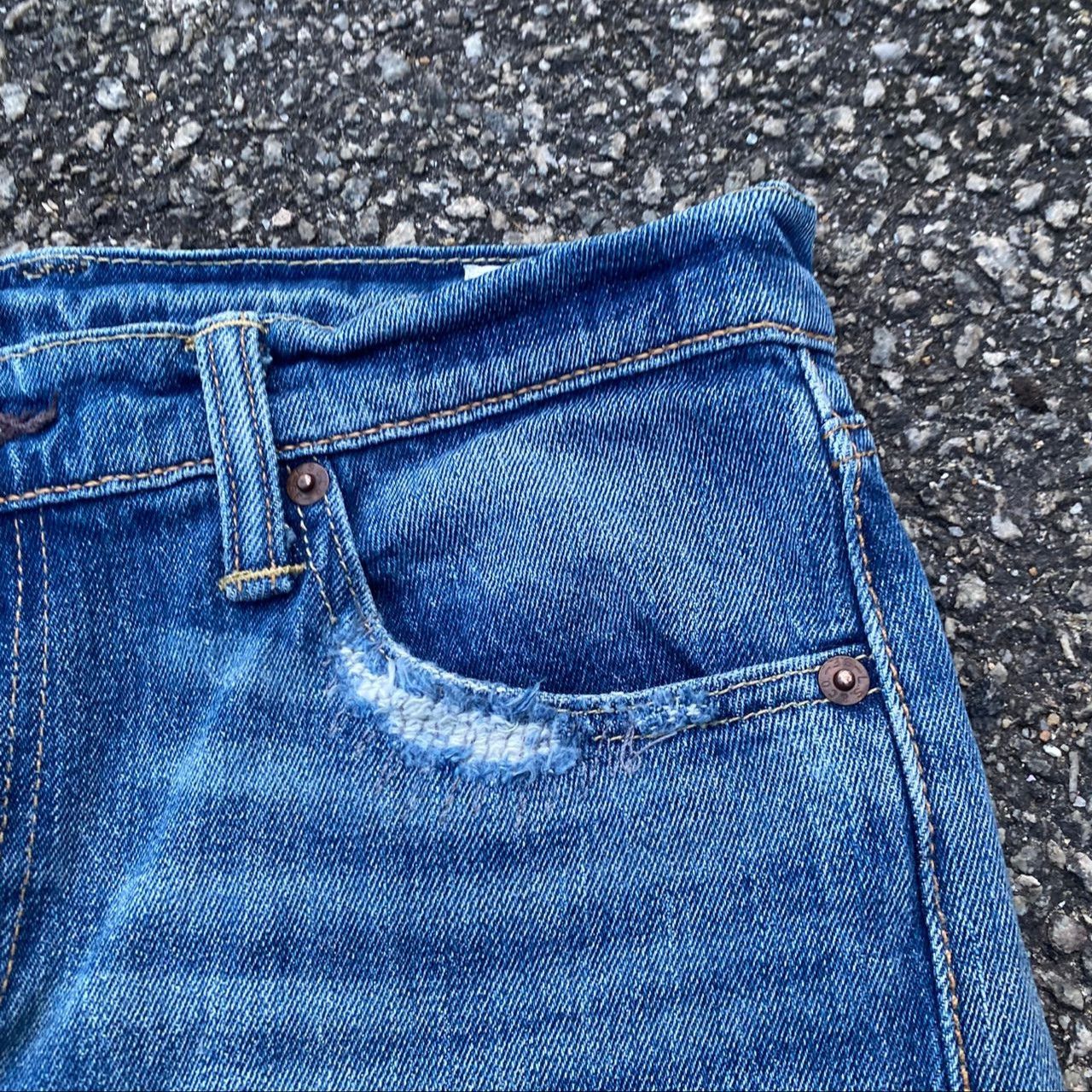 Levi's Vintage Levis 511 Slim Distressed Denim Size US 29 - 15 Thumbnail