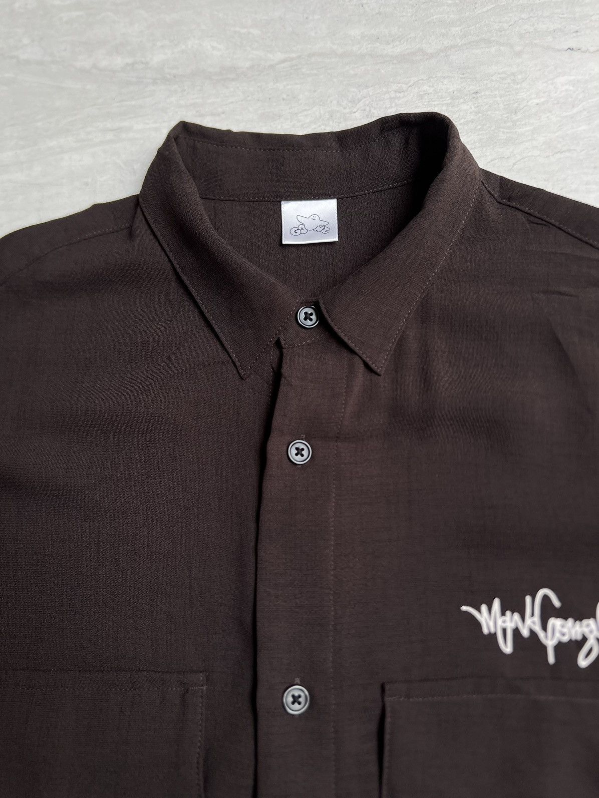 Other Mark Gonzales Brown Boxy Outer Shirt Size US XL / EU 56 / 4 - 4 Thumbnail