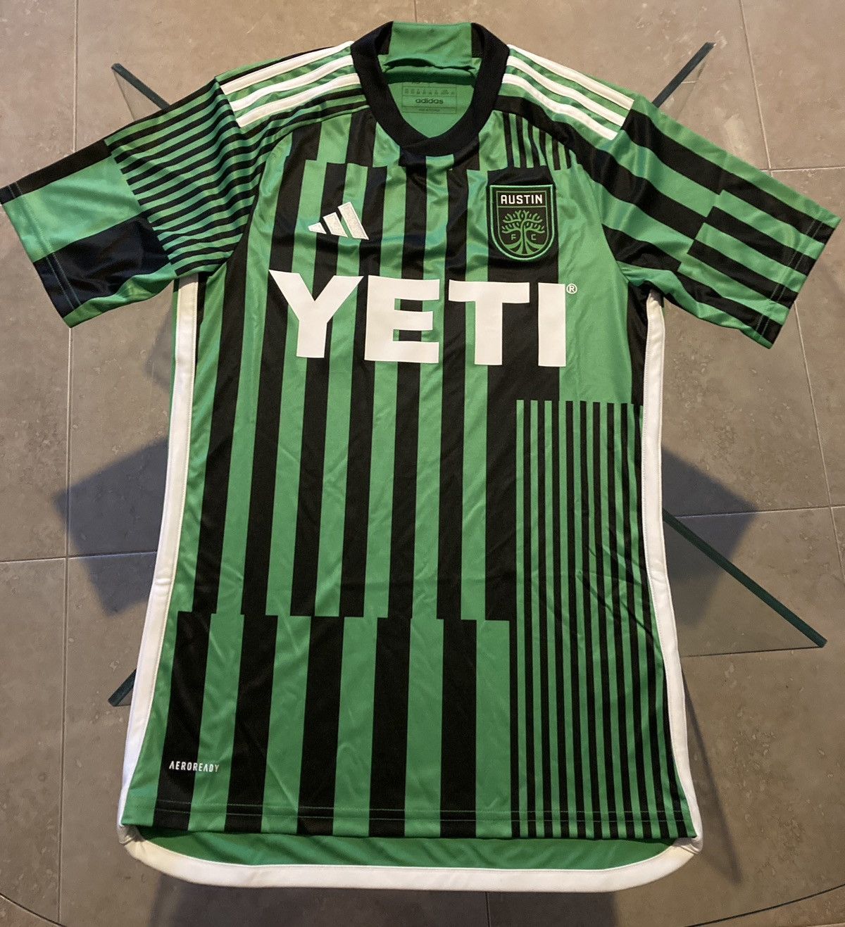 Adidas Adidas MLS Austin FC Yeti Green Black Soccer Jersey Men’s Size US XS / EU 42 / 0 - 1 Thumbnail