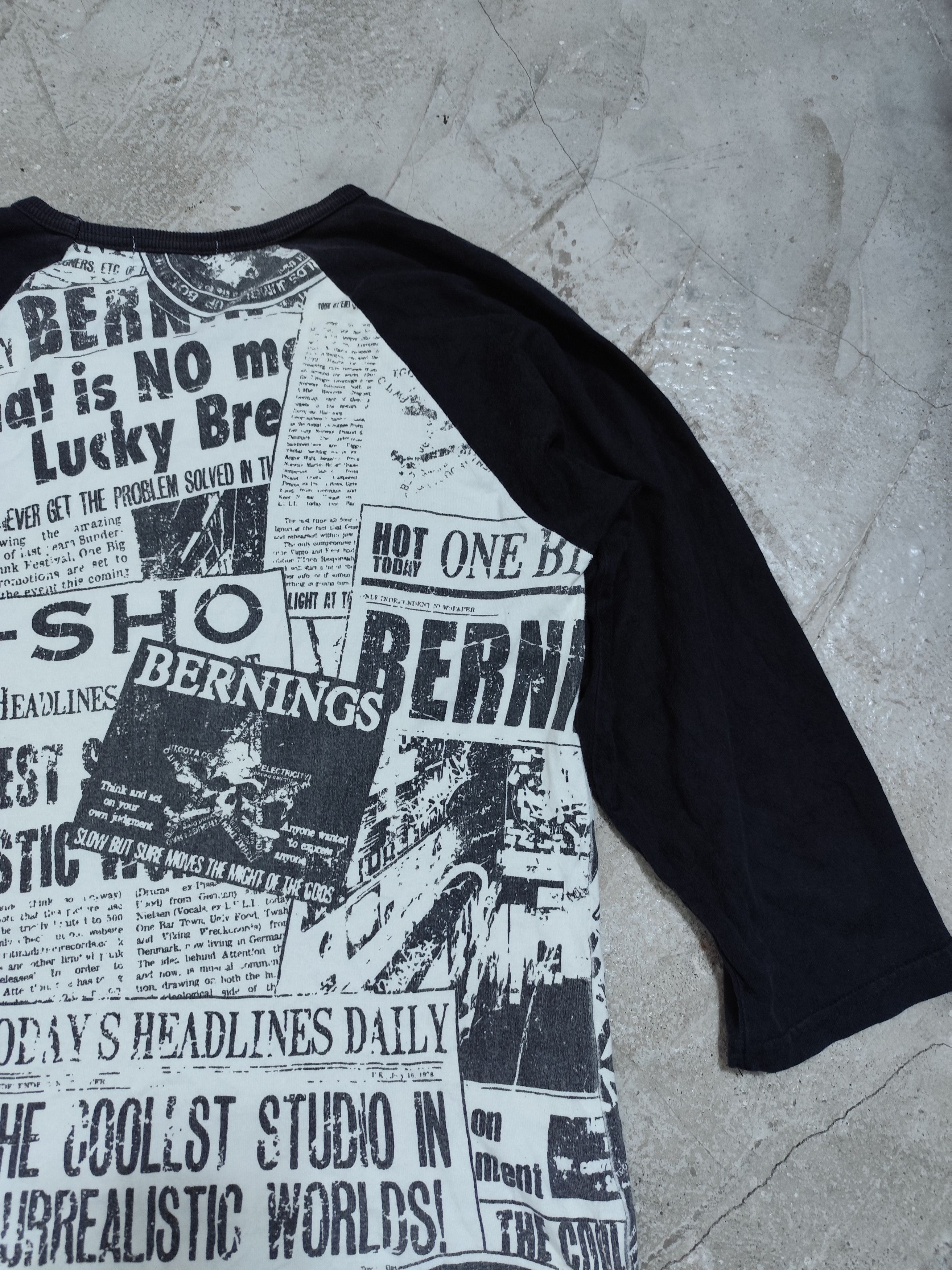 14th Addiction If six was nine style gothic punk berning sho news paper Size US M / EU 48-50 / 2 - 8 Thumbnail