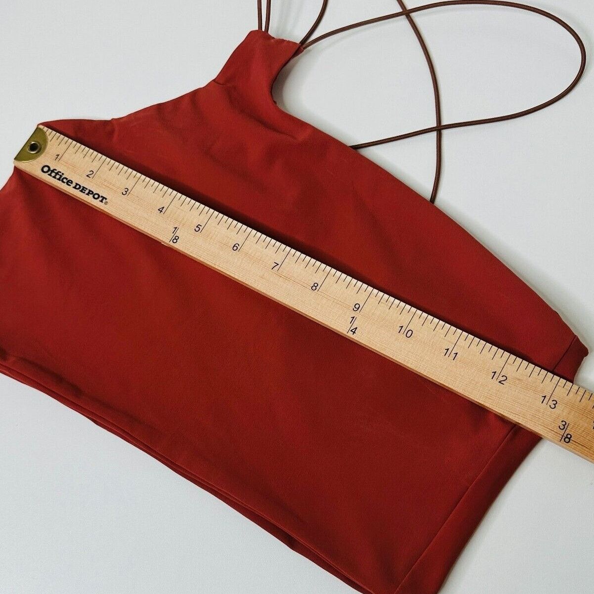 Other Alix NYC Rust Avon Asymmetrical Neckline One-Shoulder Crop S Size S / US 4 / IT 40 - 10 Thumbnail