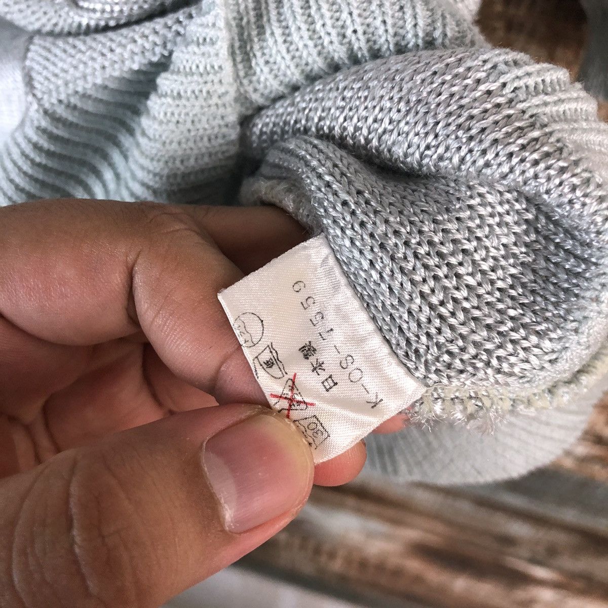 Homespun Knitwear × Japanese Brand × Vintage Japanese Brand vintage Blue Knitwear #A1674 Size S / US 4 / IT 40 - 10 Thumbnail