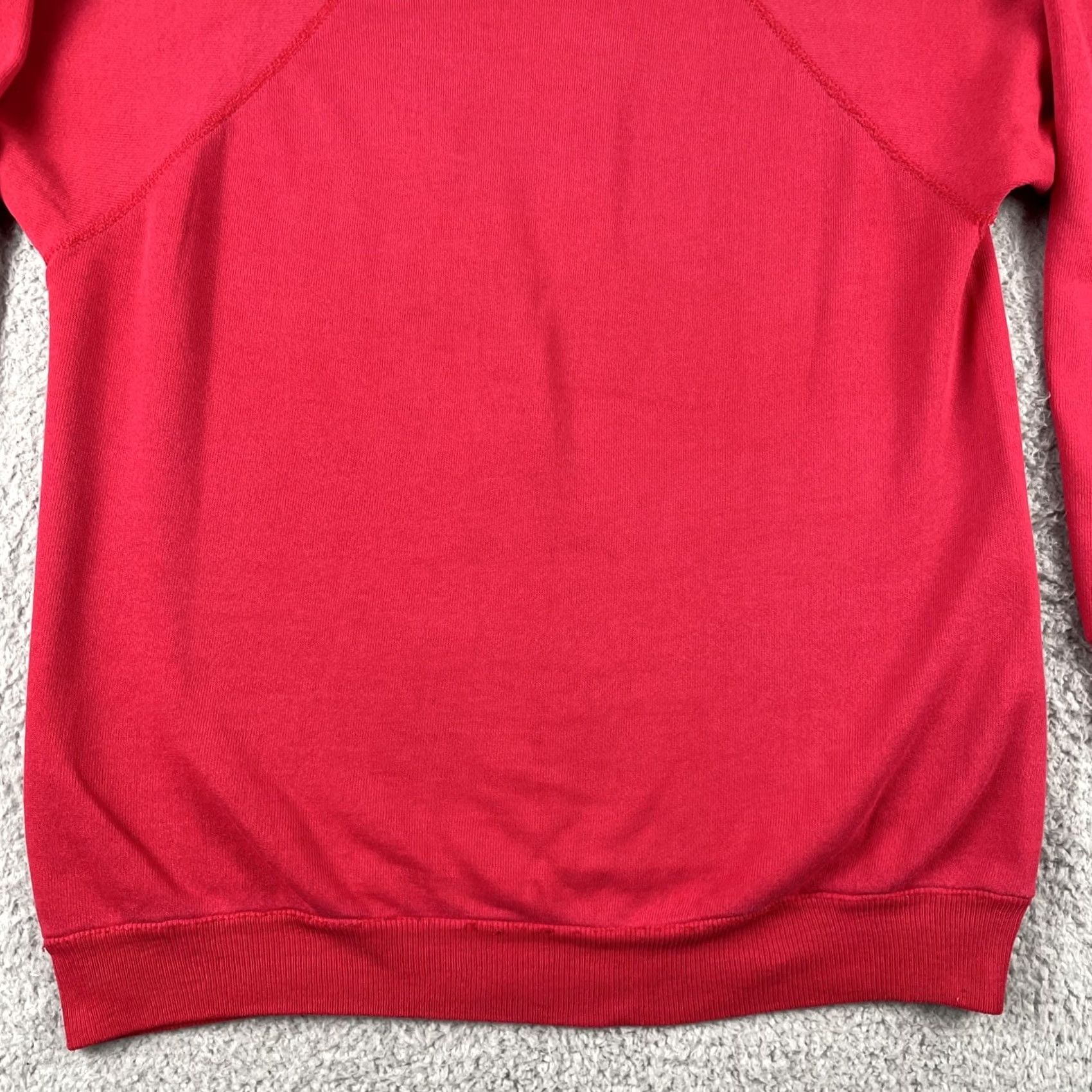 Hanes VINTAGE Hanes Sweatshirt Mens M Red 50/50 Pullover Activewear - 19" Across 23" Down Blank 50/50 Made In USA Size US M / EU 48-50 / 2 - 3 Thumbnail