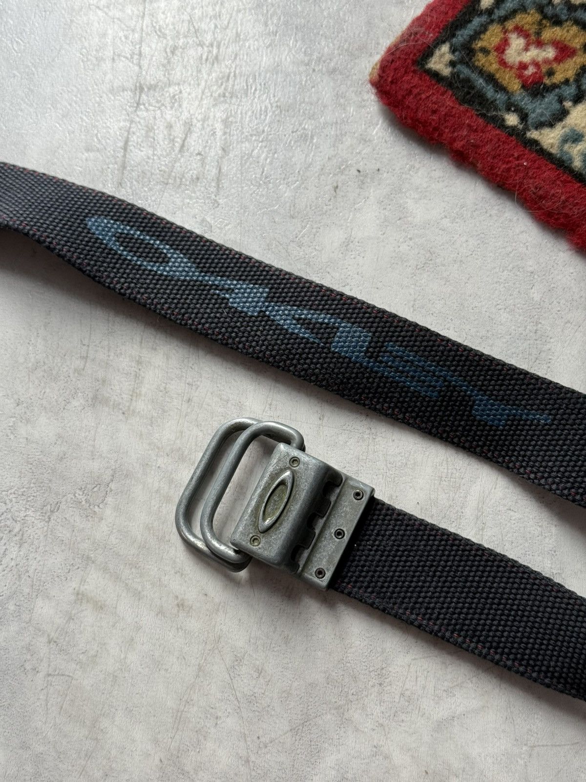 Oakley Vintage 90s Oakley Tactical Metal Buckle Y2K Belt Size ONE SIZE - 2 Thumbnail