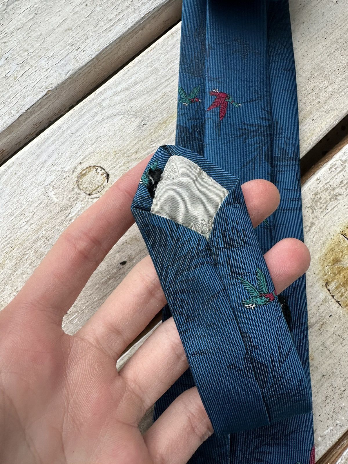 Designer × Vintage 🚨PACO RABANNE RARE VINTAGE 90s LUXURY TIE ENGLAND OLD MONEY Size ONE SIZE - 4 Thumbnail