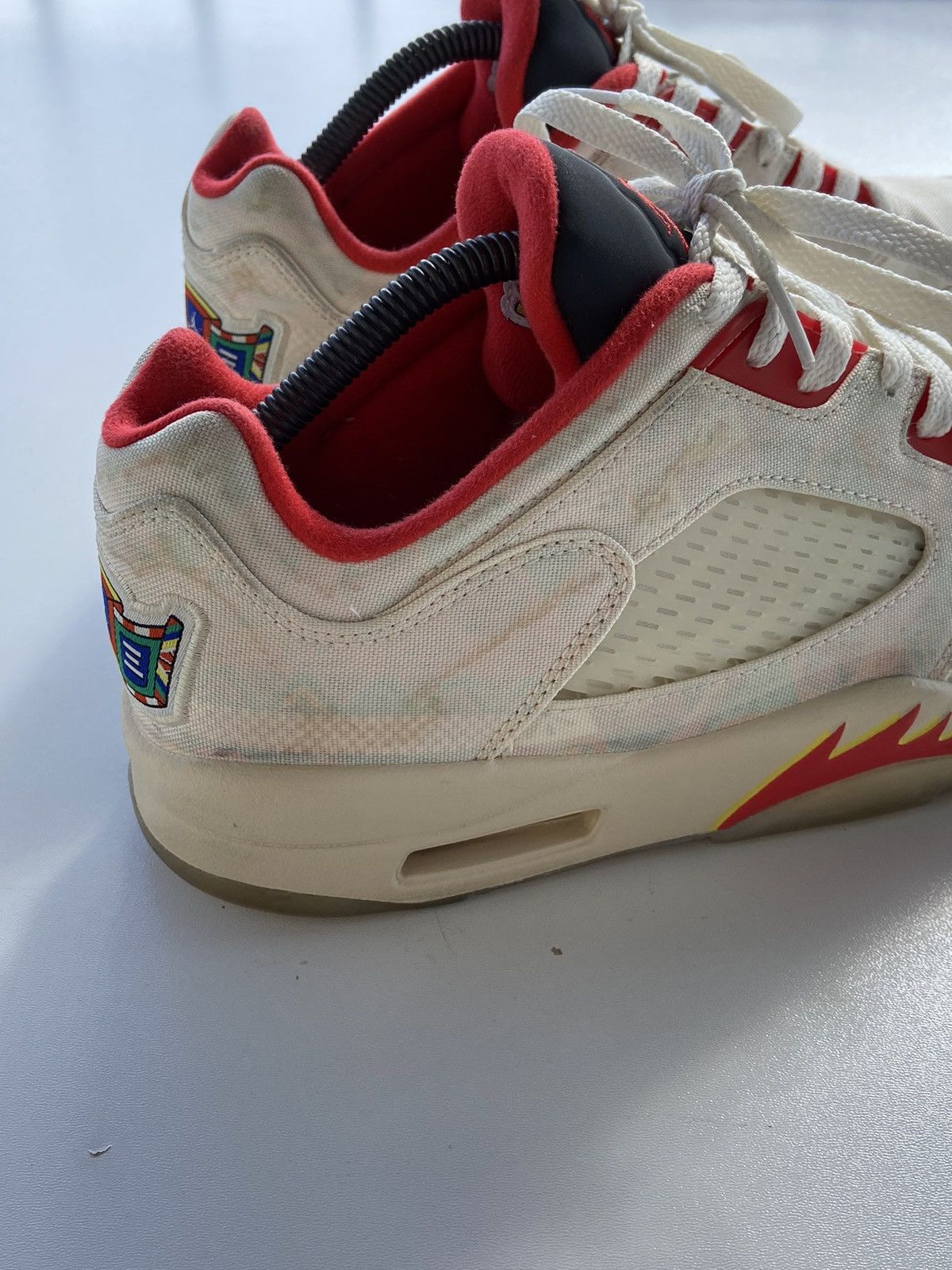Jordan Brand Air Jordan 5 Retro Low Beige DD2240-100 Size US 9.5 / EU 42-43 - 8 Thumbnail
