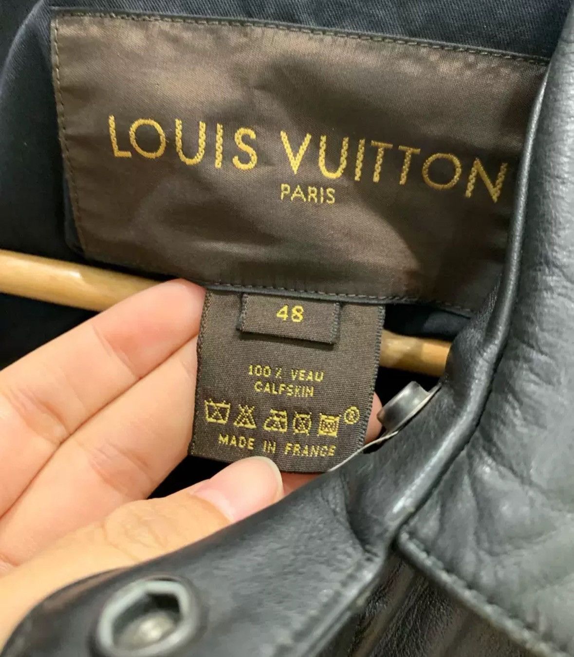 Louis Vuitton Louis Vuitton fashion show leather jacket Size US M / EU 48-50 / 2 - 7 Thumbnail