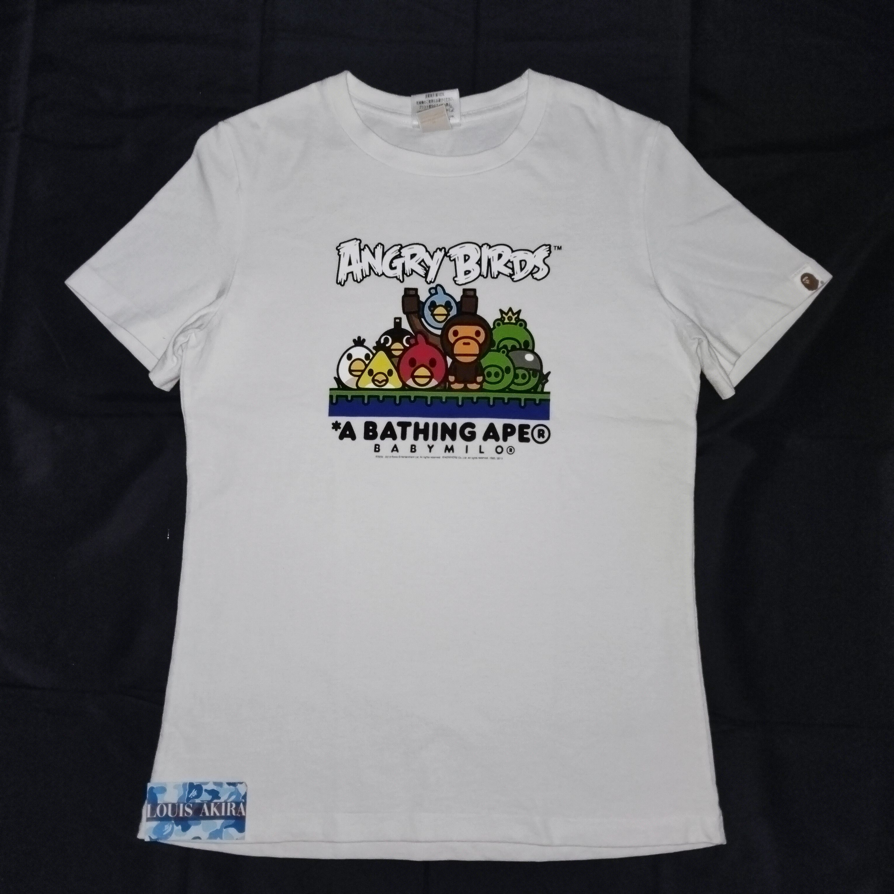 Bape 2013 Bape x Angry Birds Tee Size S / US 4 / IT 40 - 1 Thumbnail