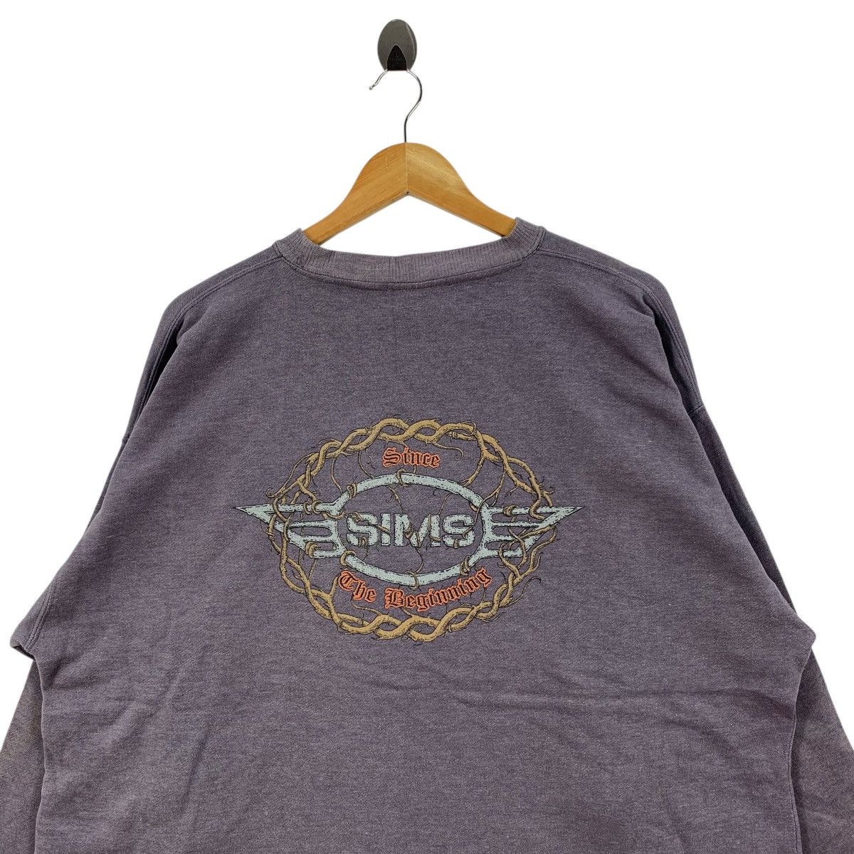 Vintage Vintage 90s SIMS SKATEBOARD SURFBOARD Surfing Usa Sweatshirt Size US L / EU 52-54 / 3 - 2 Thumbnail