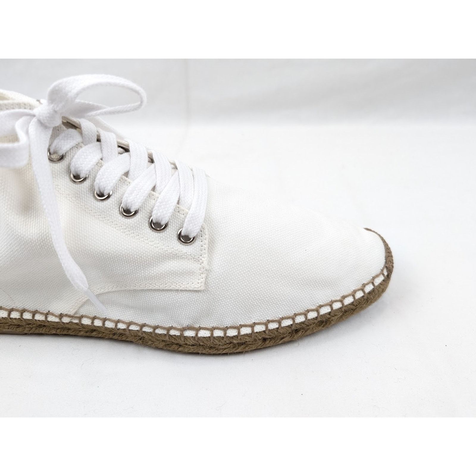 Saint Laurent Paris o1rshd1 Damon High-Top Sneakers in Off-White/Blanc Opti Size US 12 / EU 45 - 3 Thumbnail
