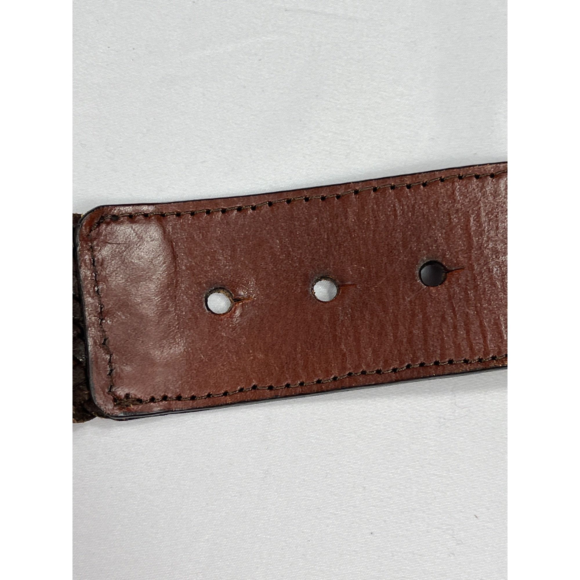 Designer The Limited SKU 7891 Womens Genuine Leather Braided Belt Wit Size ONE SIZE - 2 Thumbnail