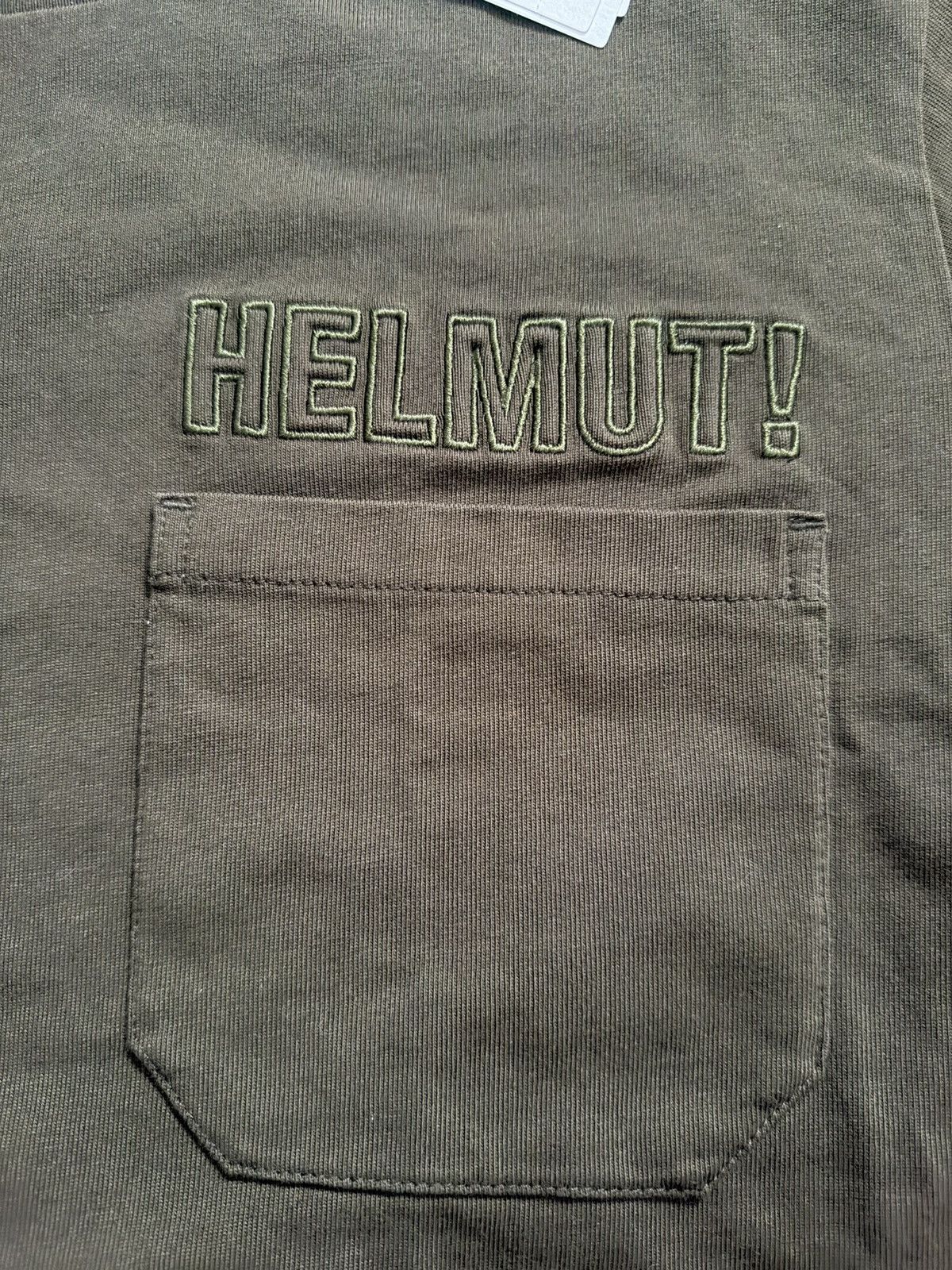 Helmut Lang Helmu Lang Pocket Tee Size US M / EU 48-50 / 2 - 2 Thumbnail